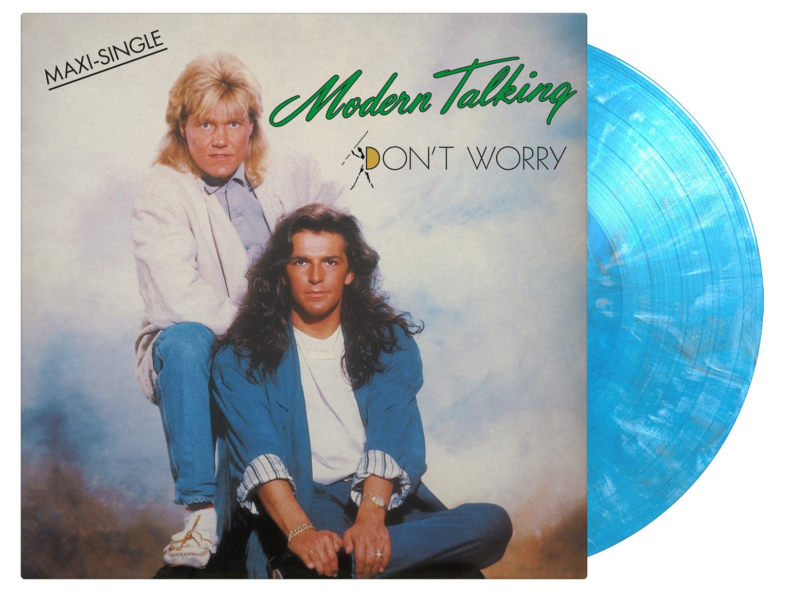 Don’t Worry: Limited Blue, White and Black Marbled Vinyl LP