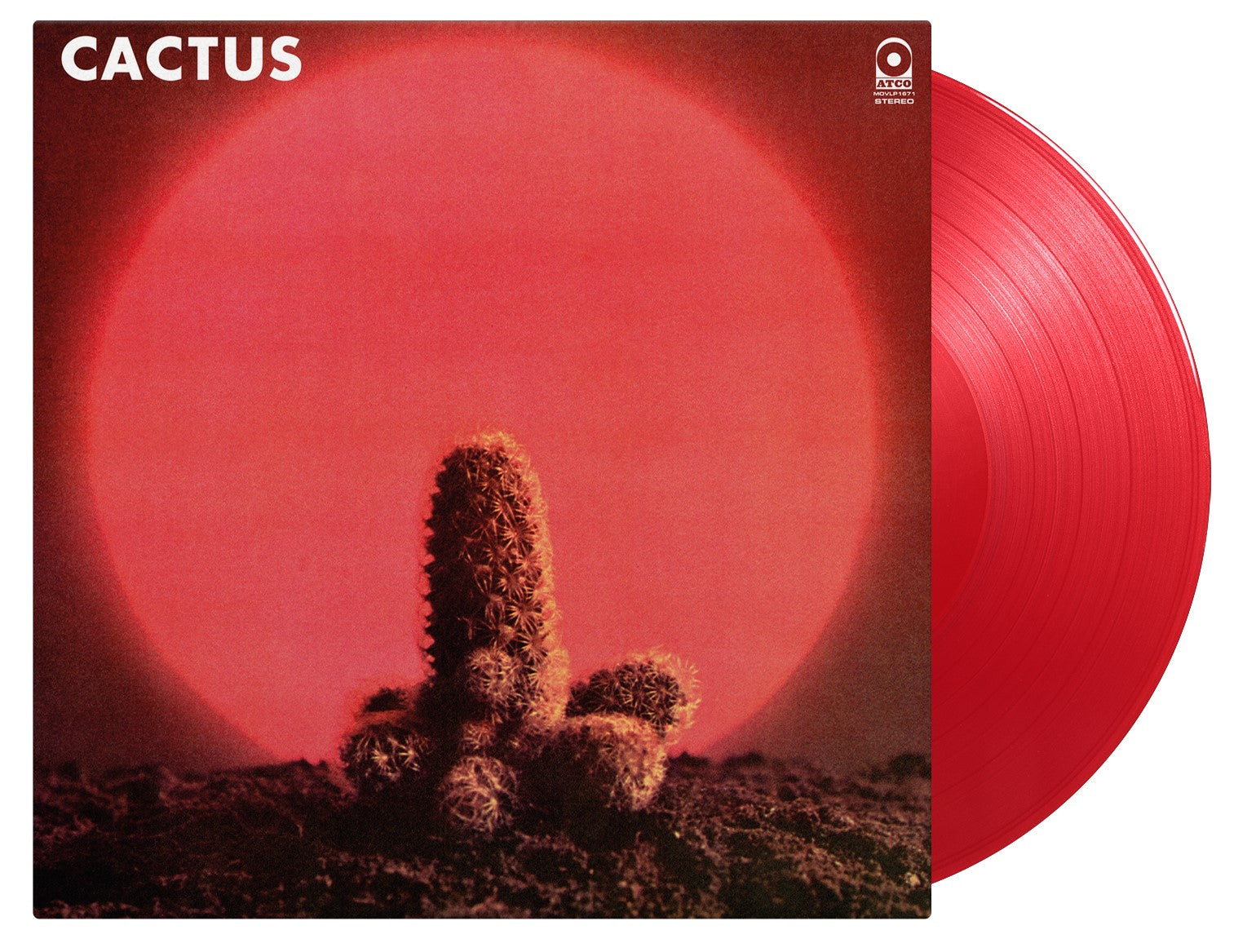 Cactus: Limited Translucent Red Vinyl LP