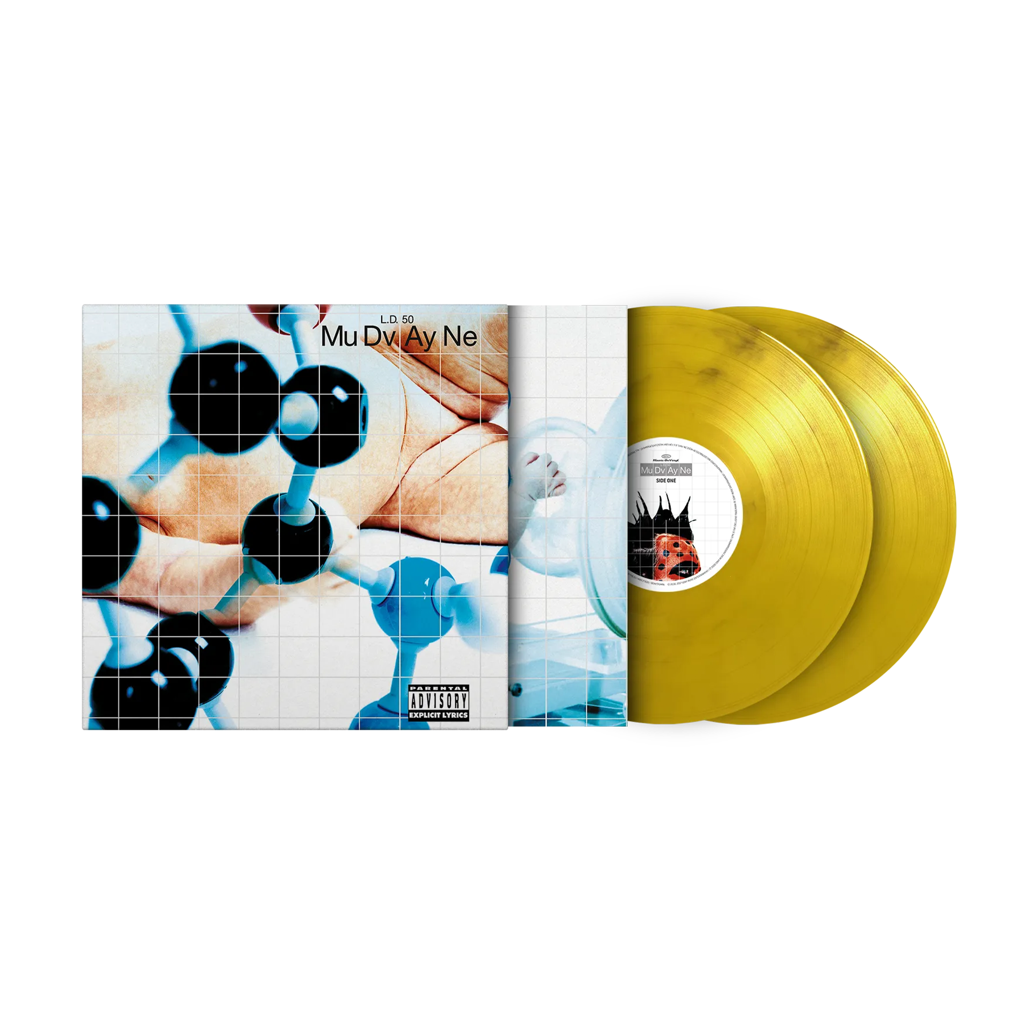 L.D. 50: Yellow & Black Marbled Vinyl 2LP
