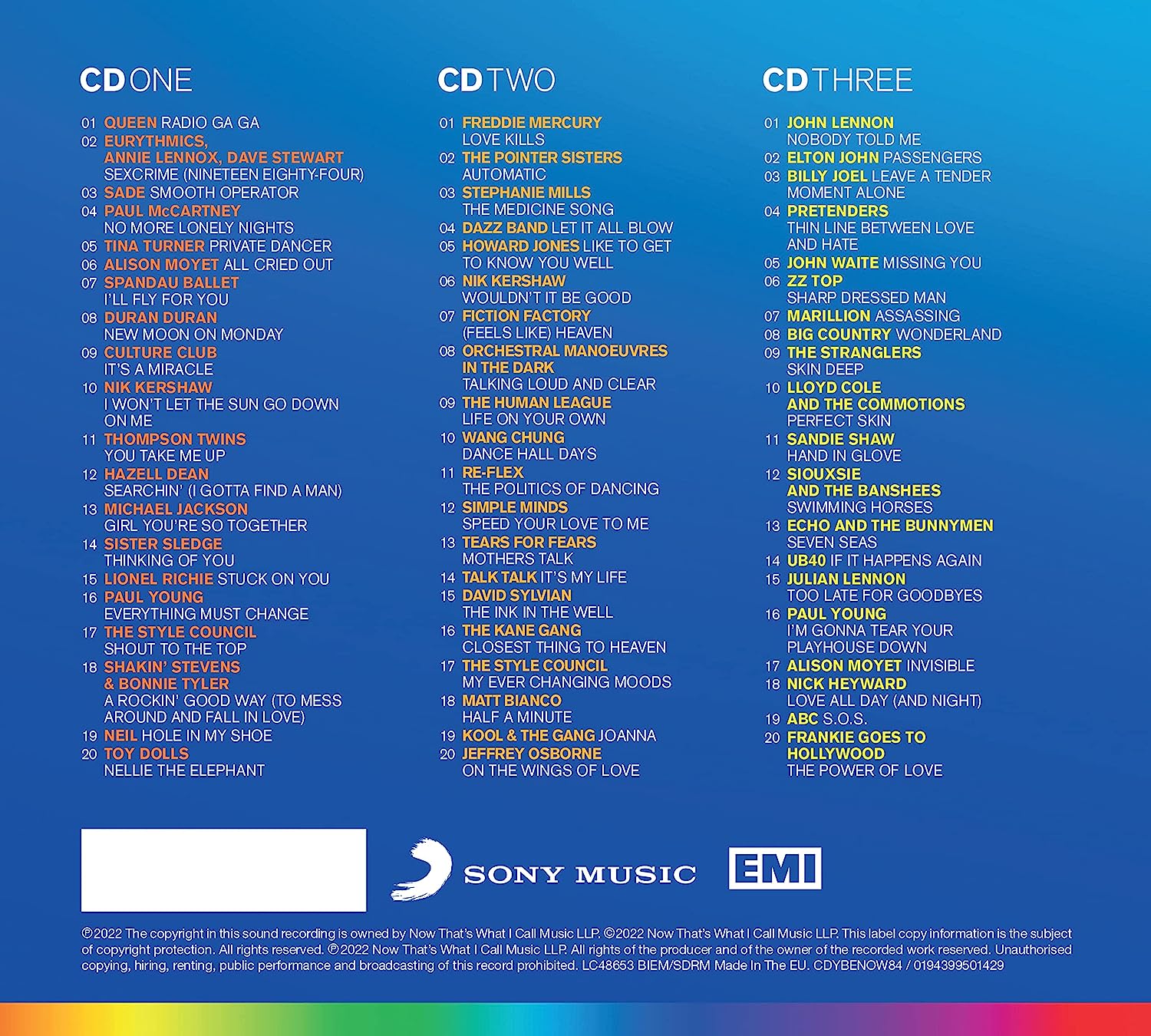 NOW – Yearbook Extra 1984: 3CD