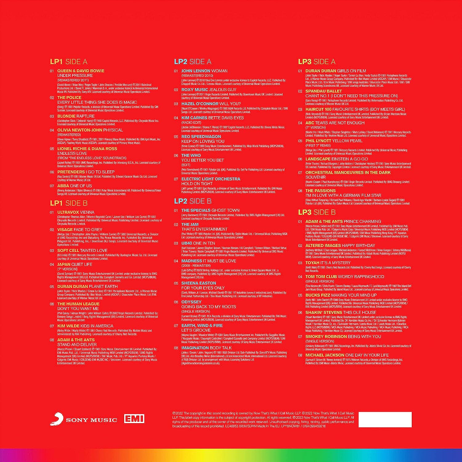 NOW - Yearbook 1981 (3LP)