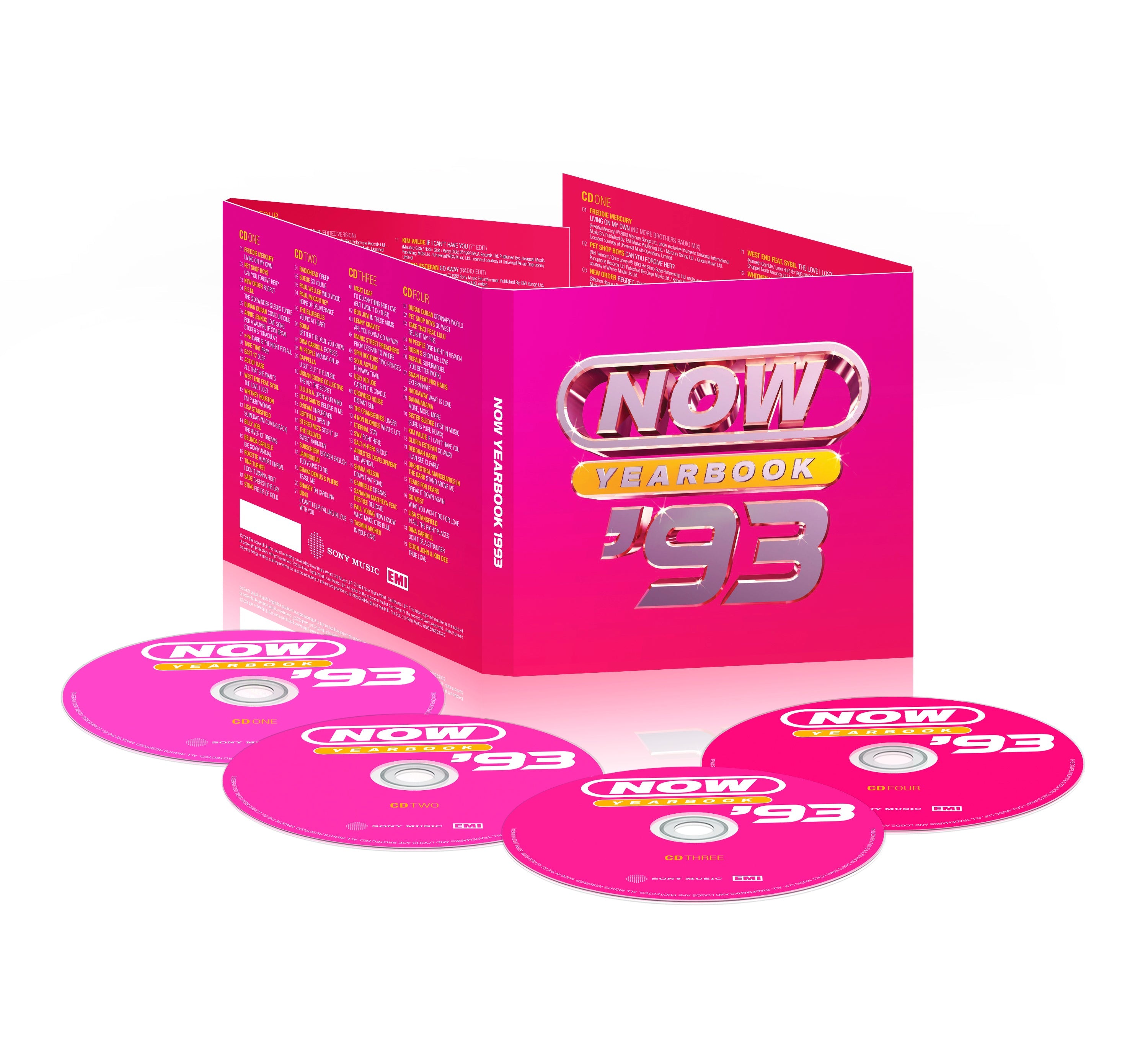 NOW – Yearbook 1993 (4CD)