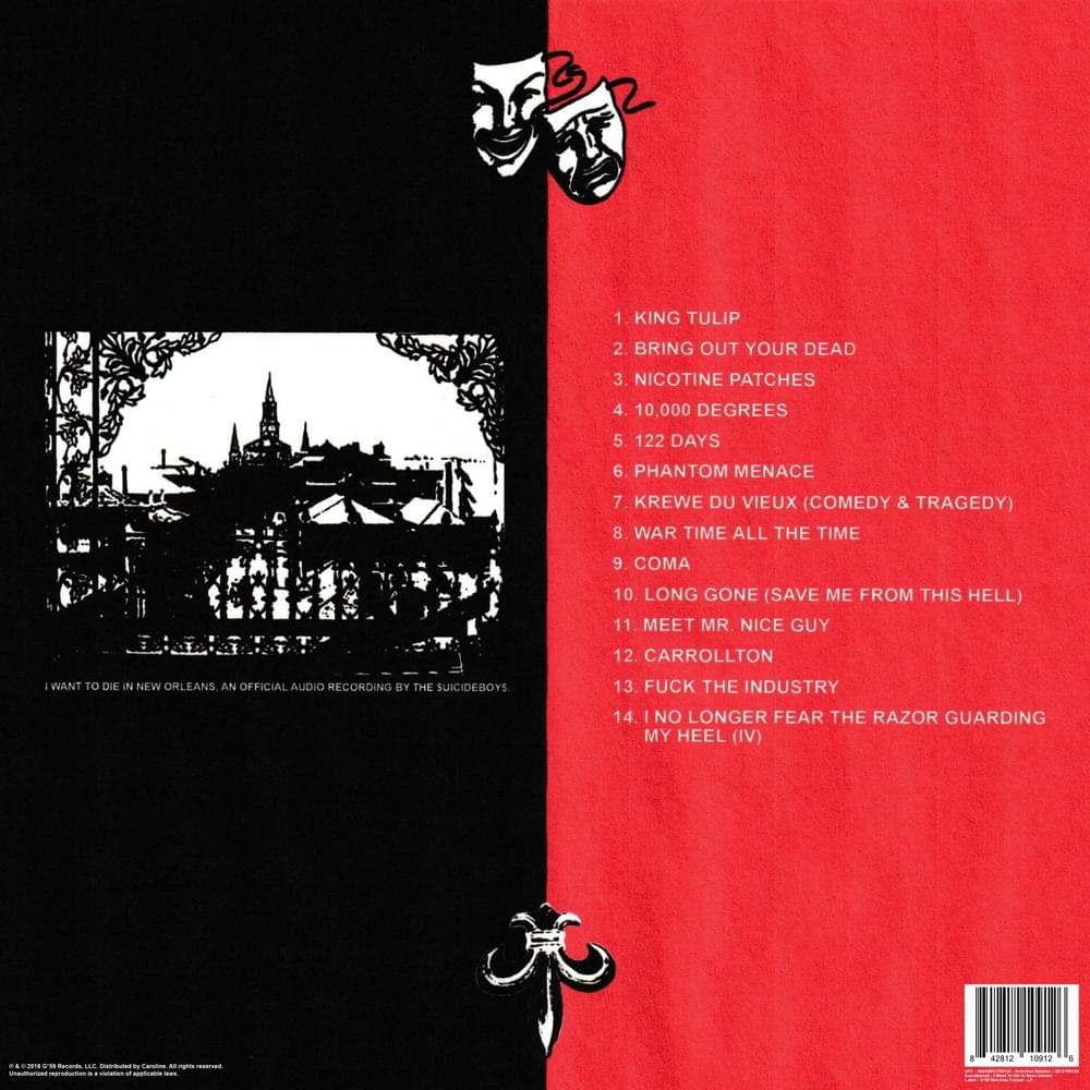 I Want To Die In New Orleans: Silver Vinyl LP