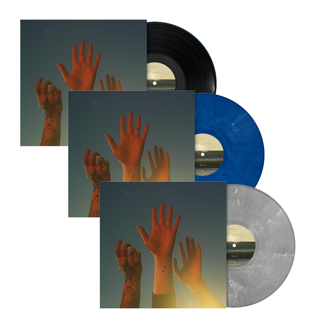 the record: Limited Blue, Limited Silver + Black Vinyl LP