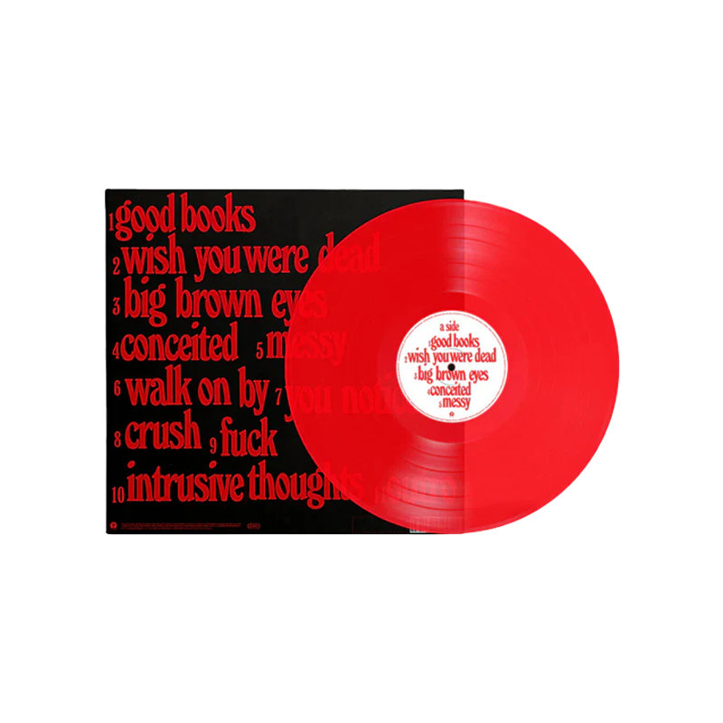 this wasn't meant for you anyway: transparent red vinyl