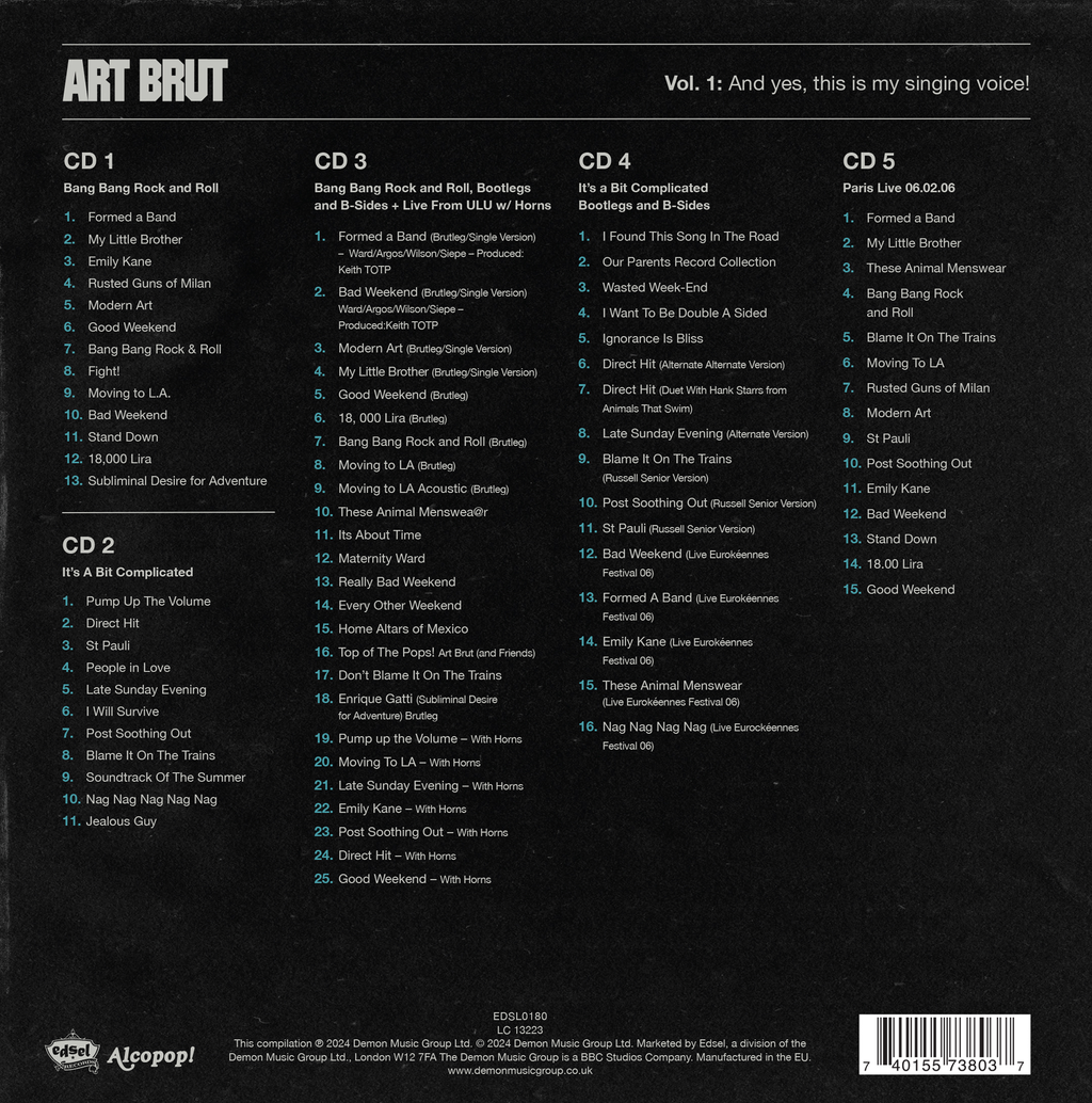 And Yes, This Is My Singing Voice! - New Cross and Beyond 2003 - 2008: Signed 5CD Box Set (w/ Signed Print)