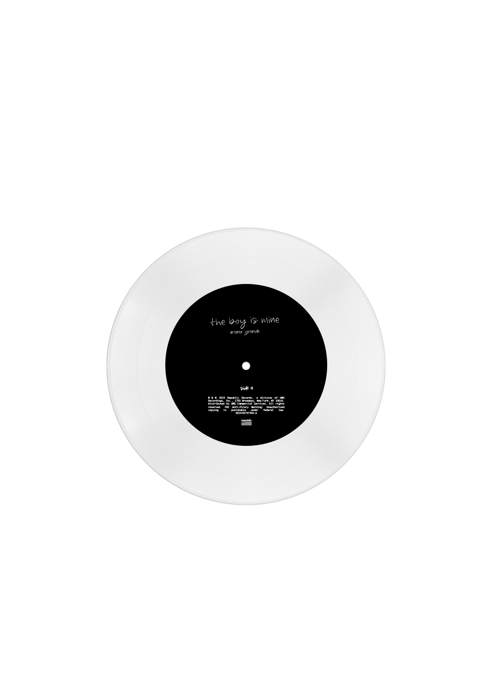 the boy is mine 7"