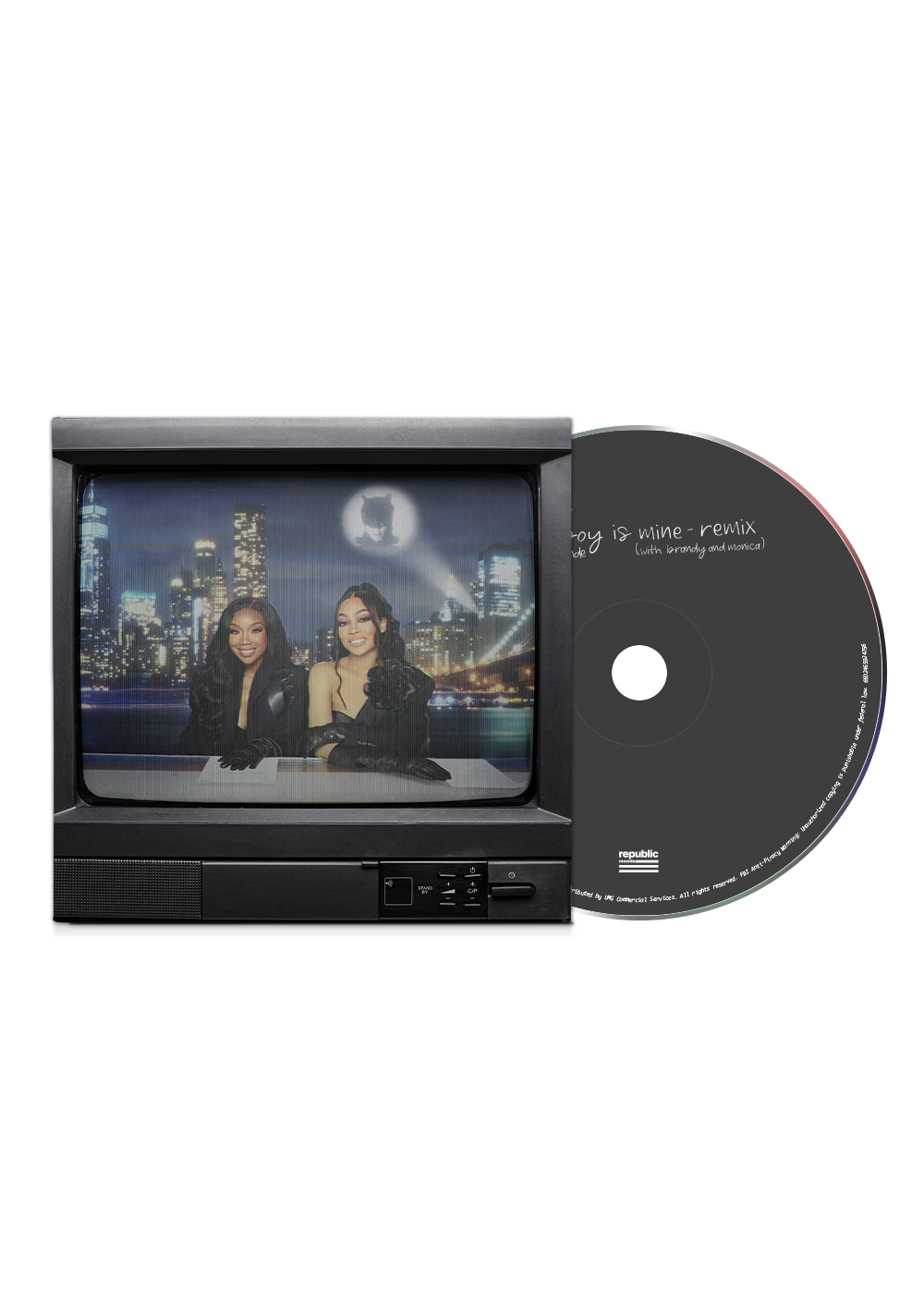 the boy is mine (with brandy, monica) - remix cd single