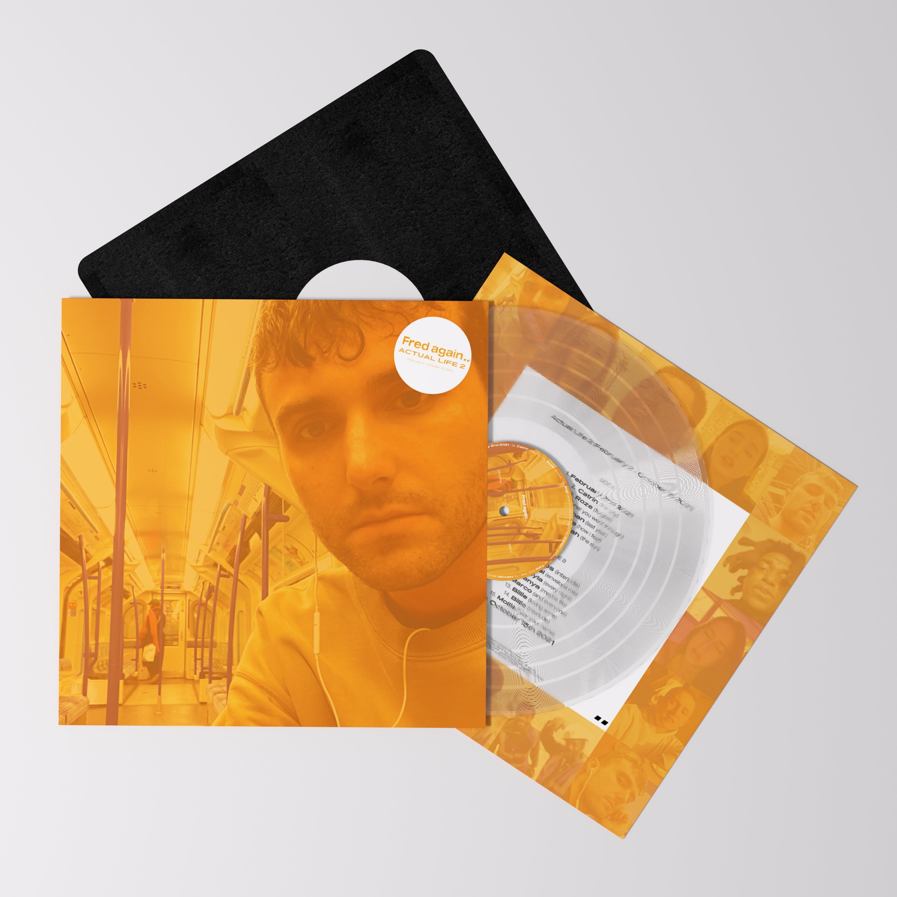 Actual Life 2 (February 2 - October 15 2021): Limited Clear Vinyl LP