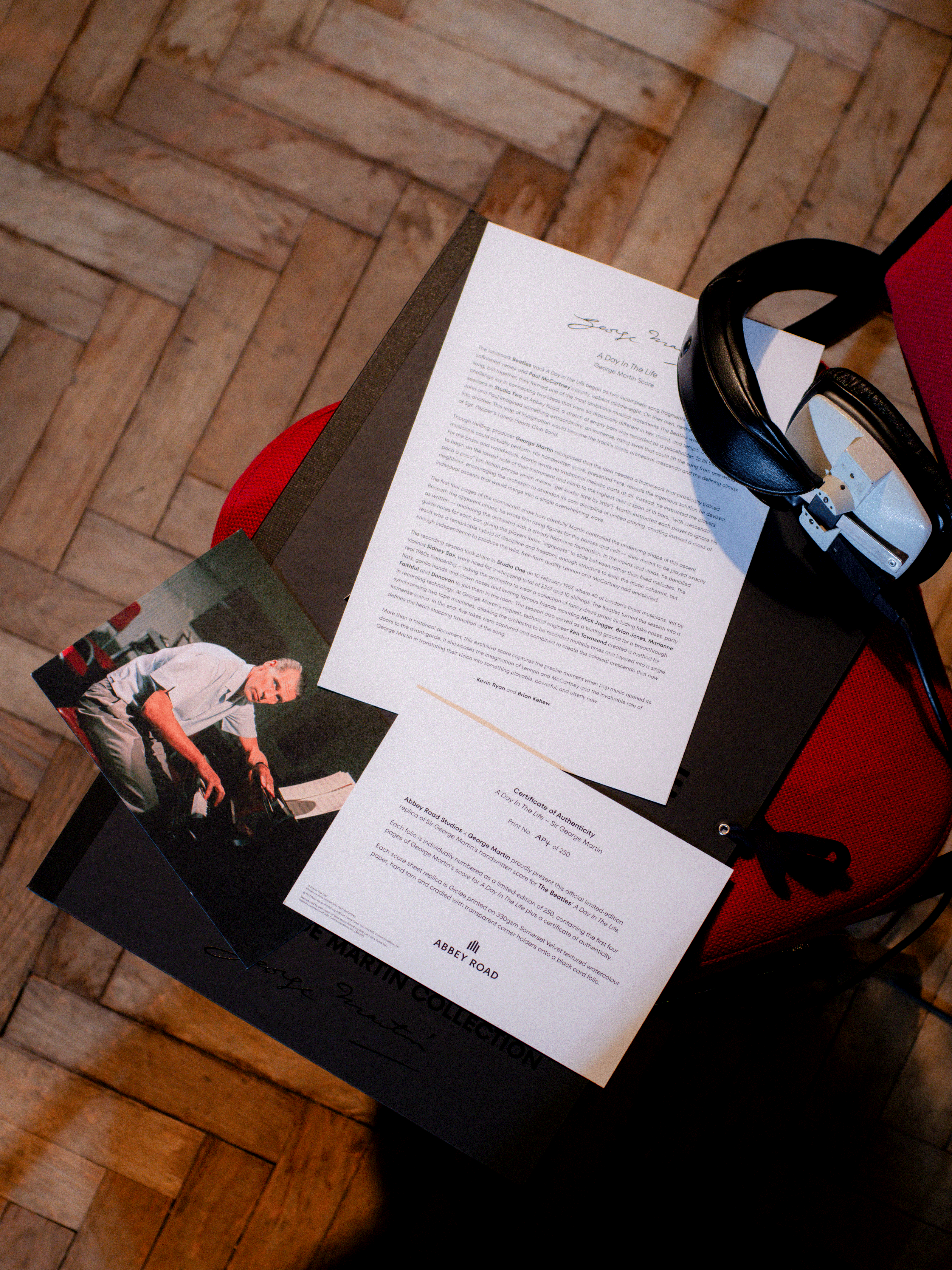 Abbey Road x George Martin - A Day In The Life Folio