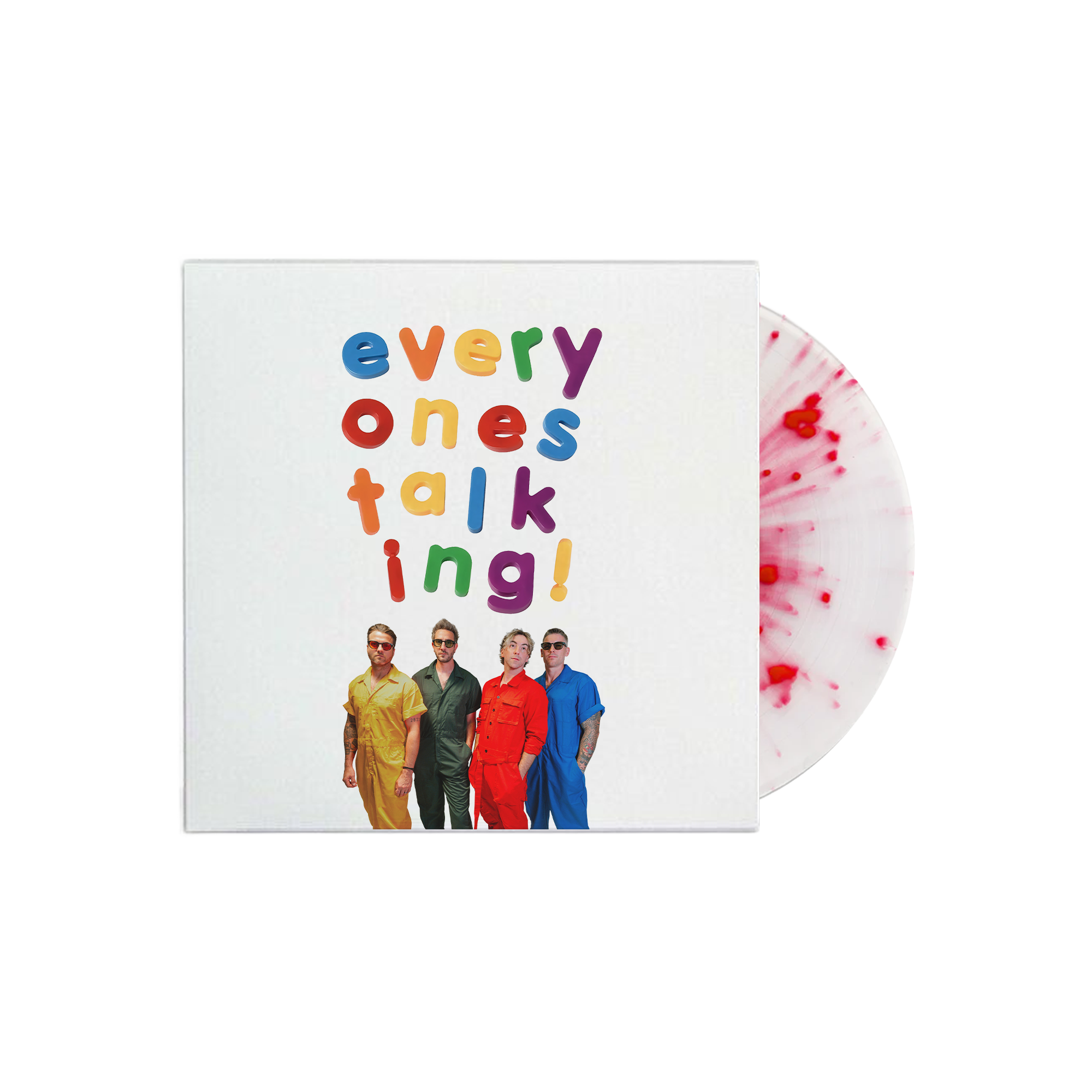 Everyone’s Talking: Limited Red Splatter Vinyl LP