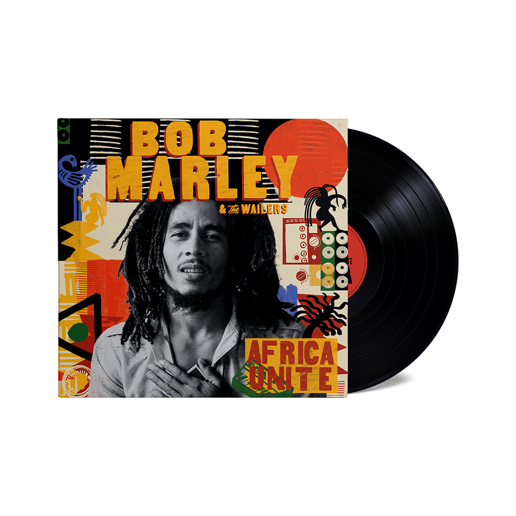 Africa Unite: Black LP, Red LP + Signed Art Card (by Skipp Marley)