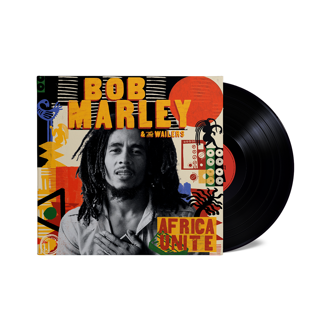 Africa Unite: Black LP, Red LP + Signed Art Card (by Skipp Marley)