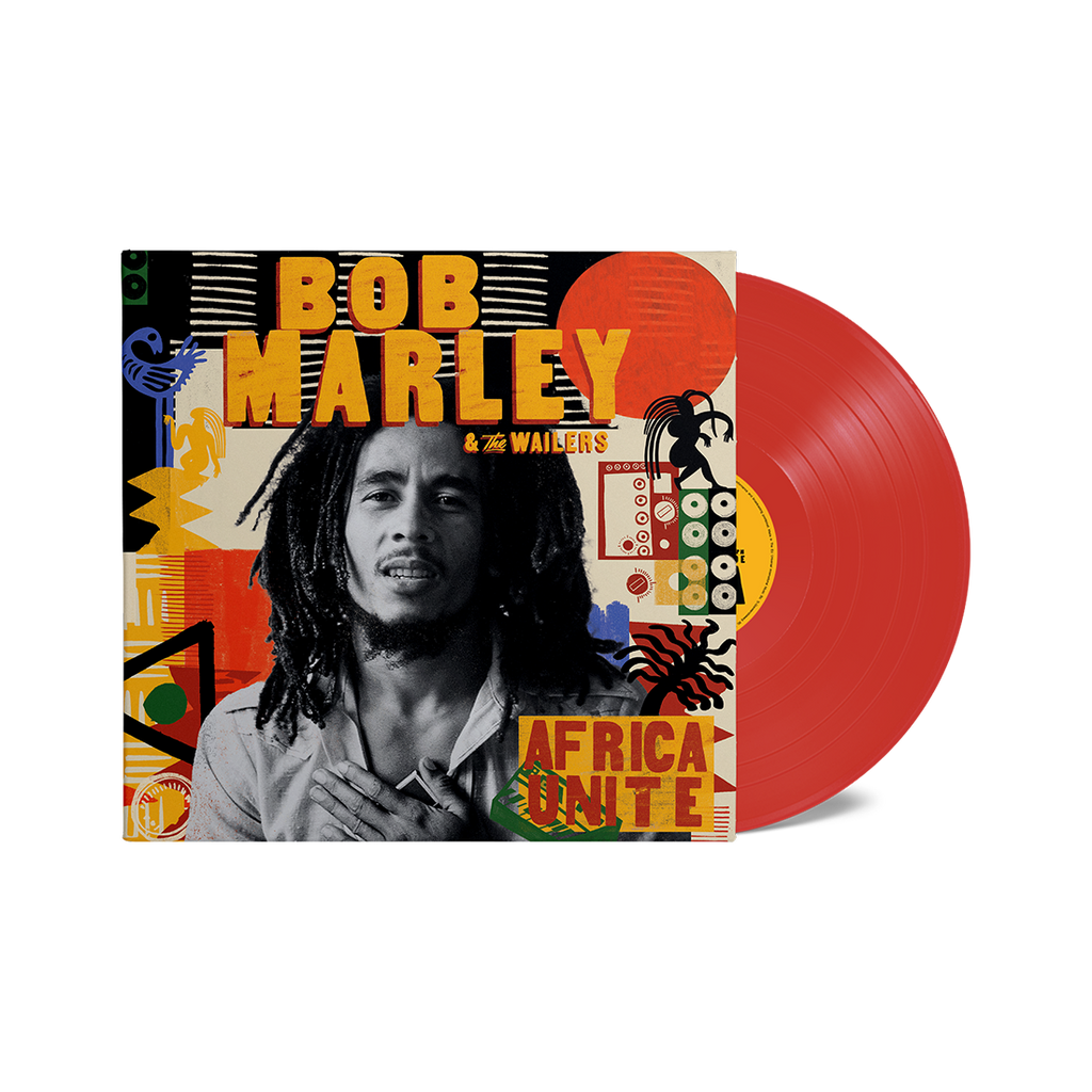 Africa Unite: Black LP, Red LP + Signed Art Card (by Skipp Marley)