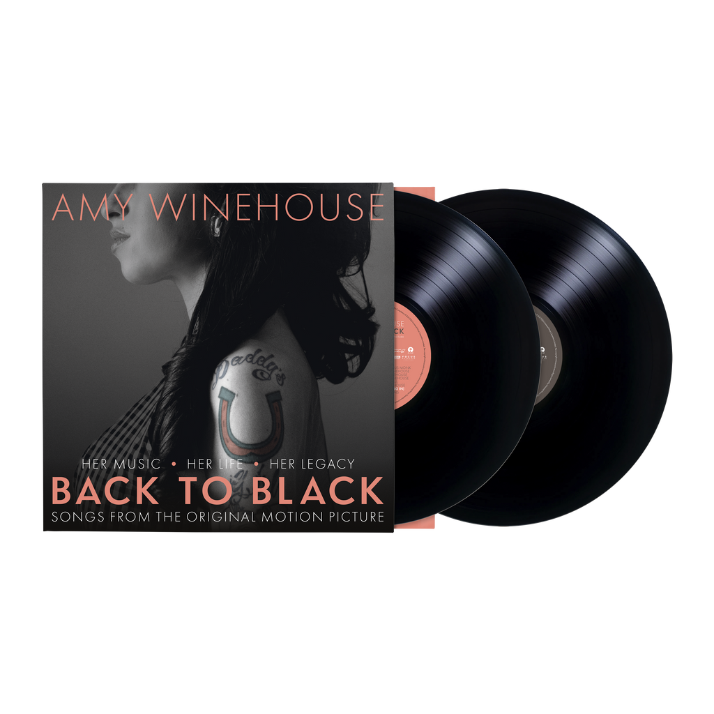 Back To Black - Songs From The Original Motion Picture: Vinyl 2LP + Portrait Washed T-Shirt