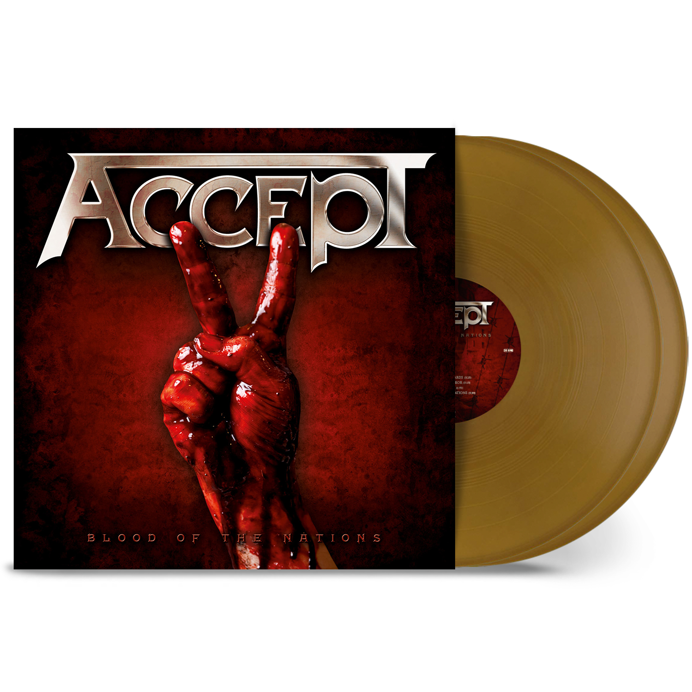 Blood Of The Nations: Limited Gold Colour Vinyl 2LP.