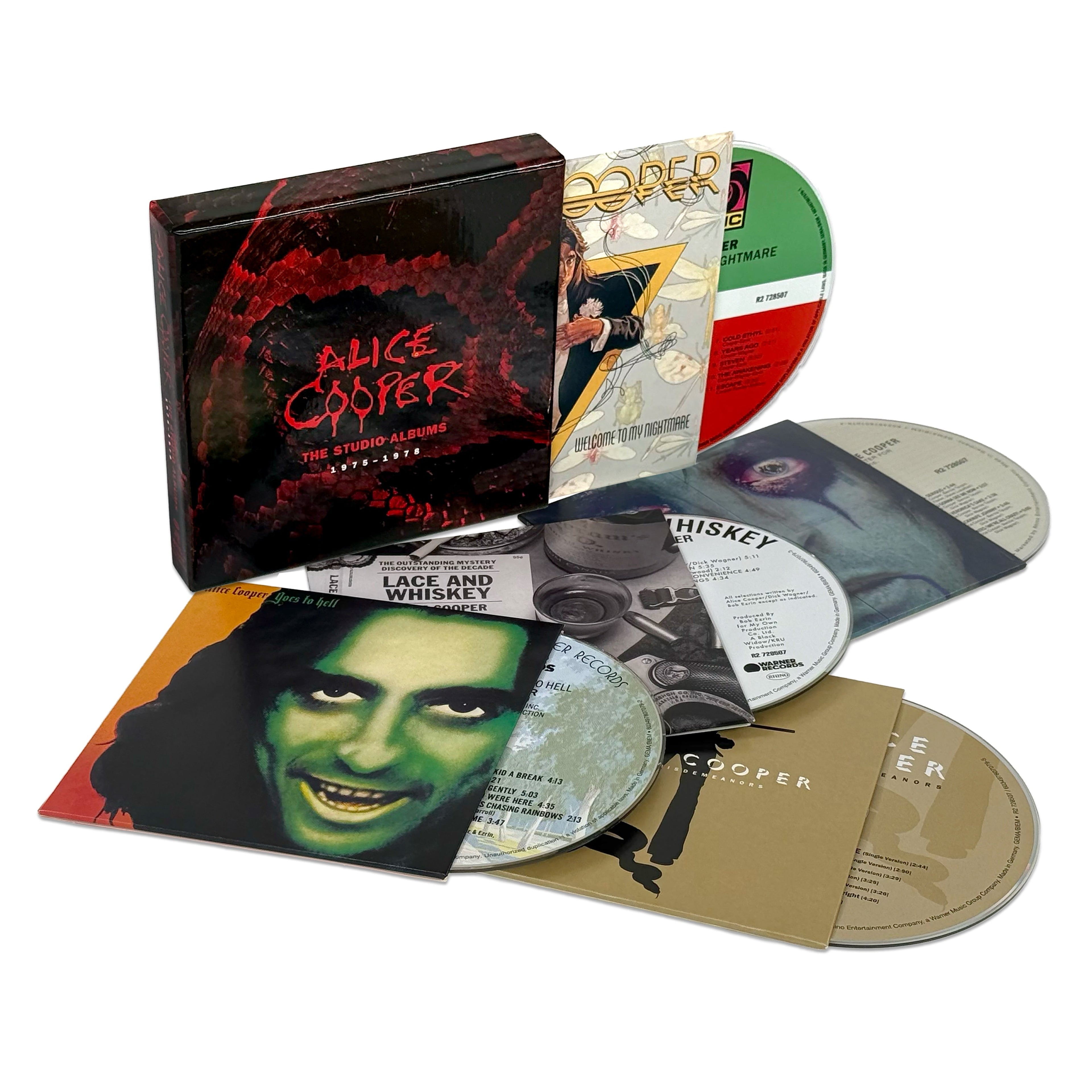 The Studio Albums: 1975 - 1978: 5CD Box Set