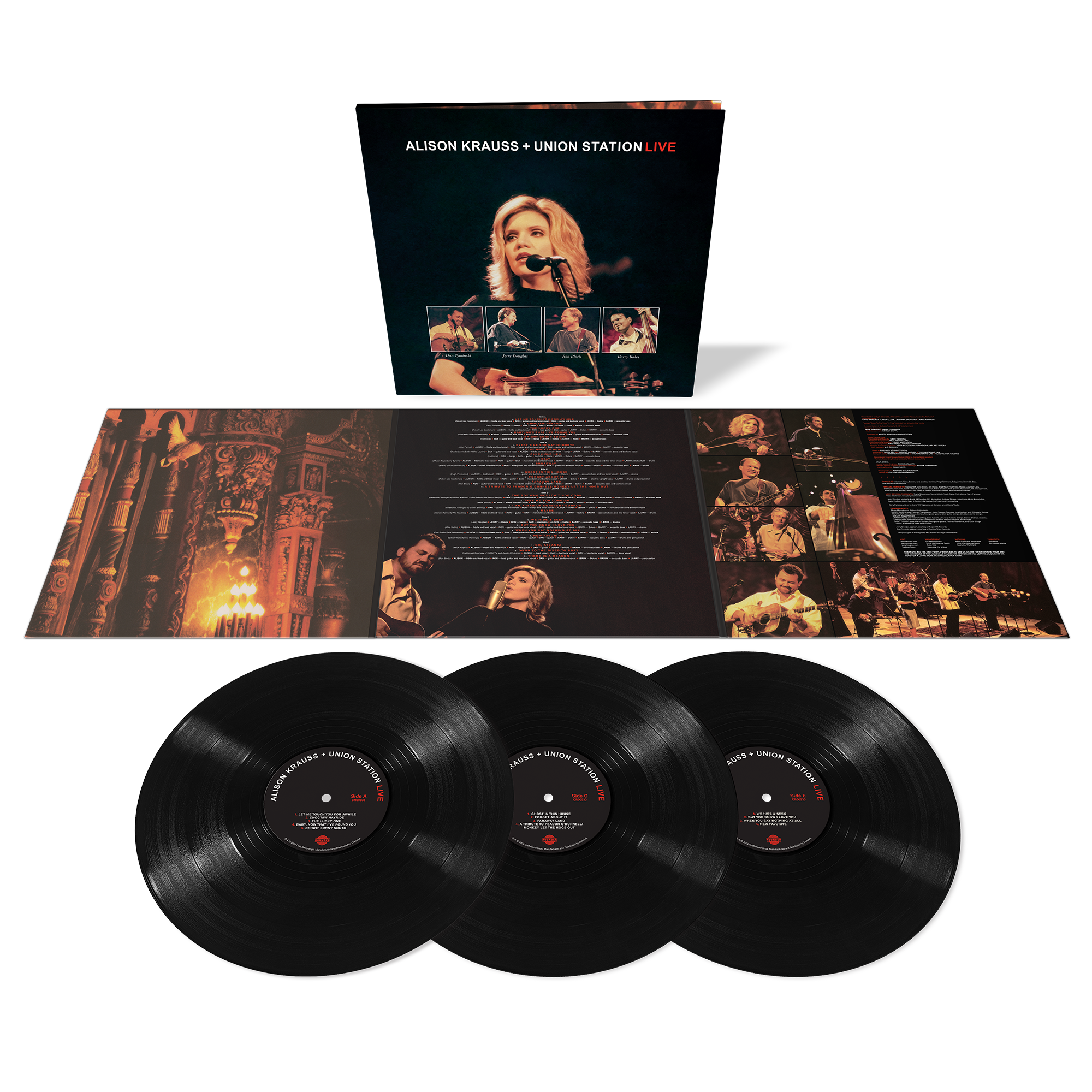Live: Gatefold Vinyl 3LP