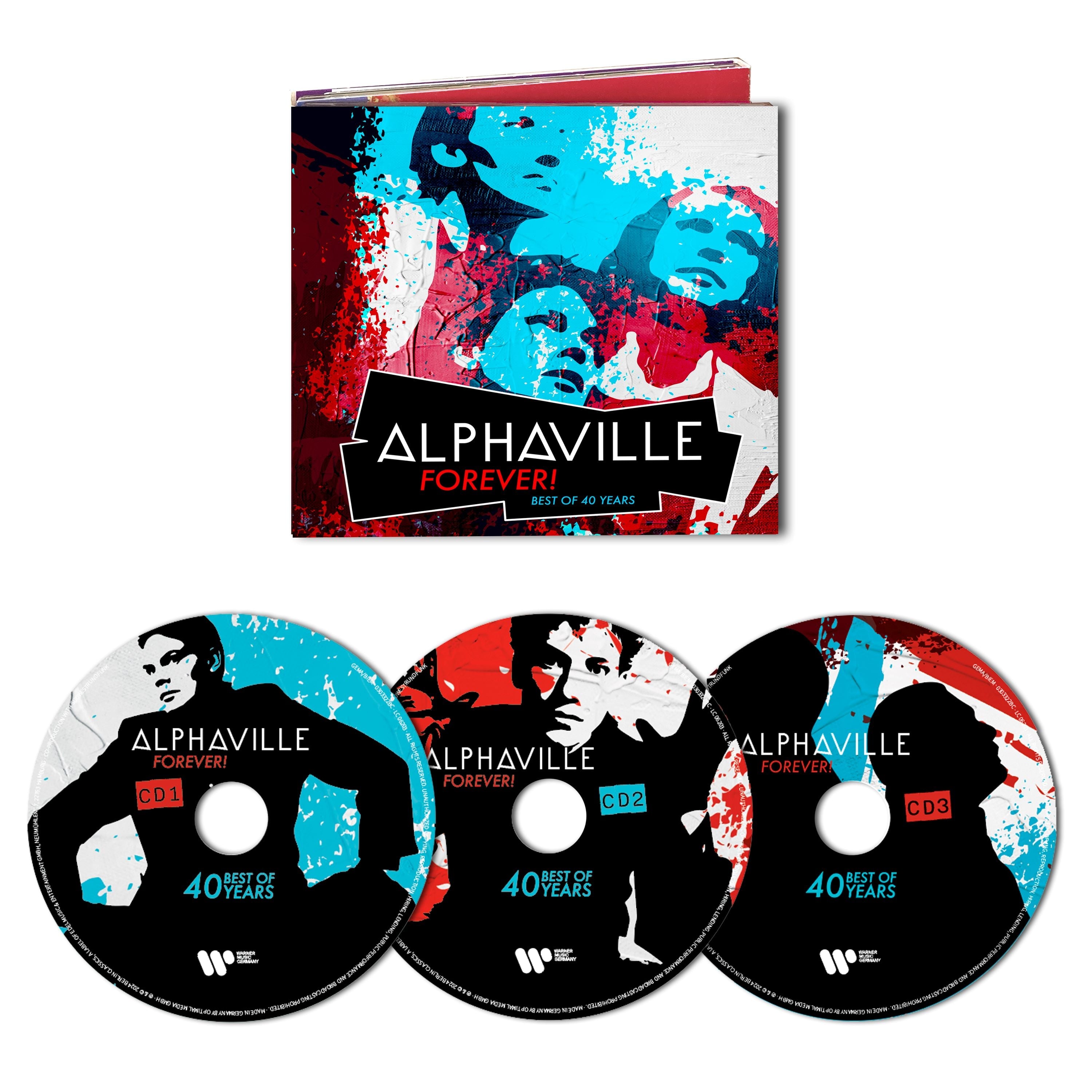 Alphaville - Forever! Best of 40 Years: 3CD