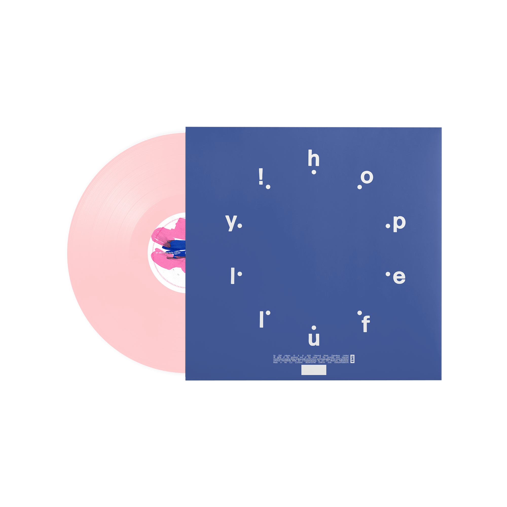 hopefully ! exclusive alternative artwork rose vinyl