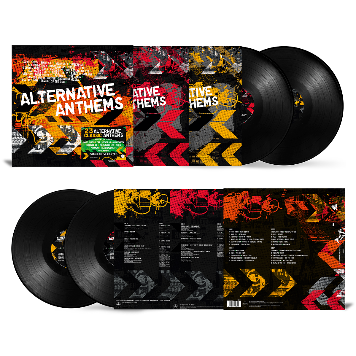 Alternative Anthems: Black Vinyl 2LP
