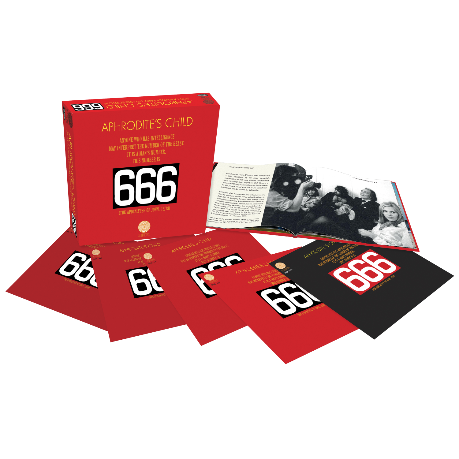 666 (The Apocalypse Of John, 13/18): 4CD + Blu-Ray