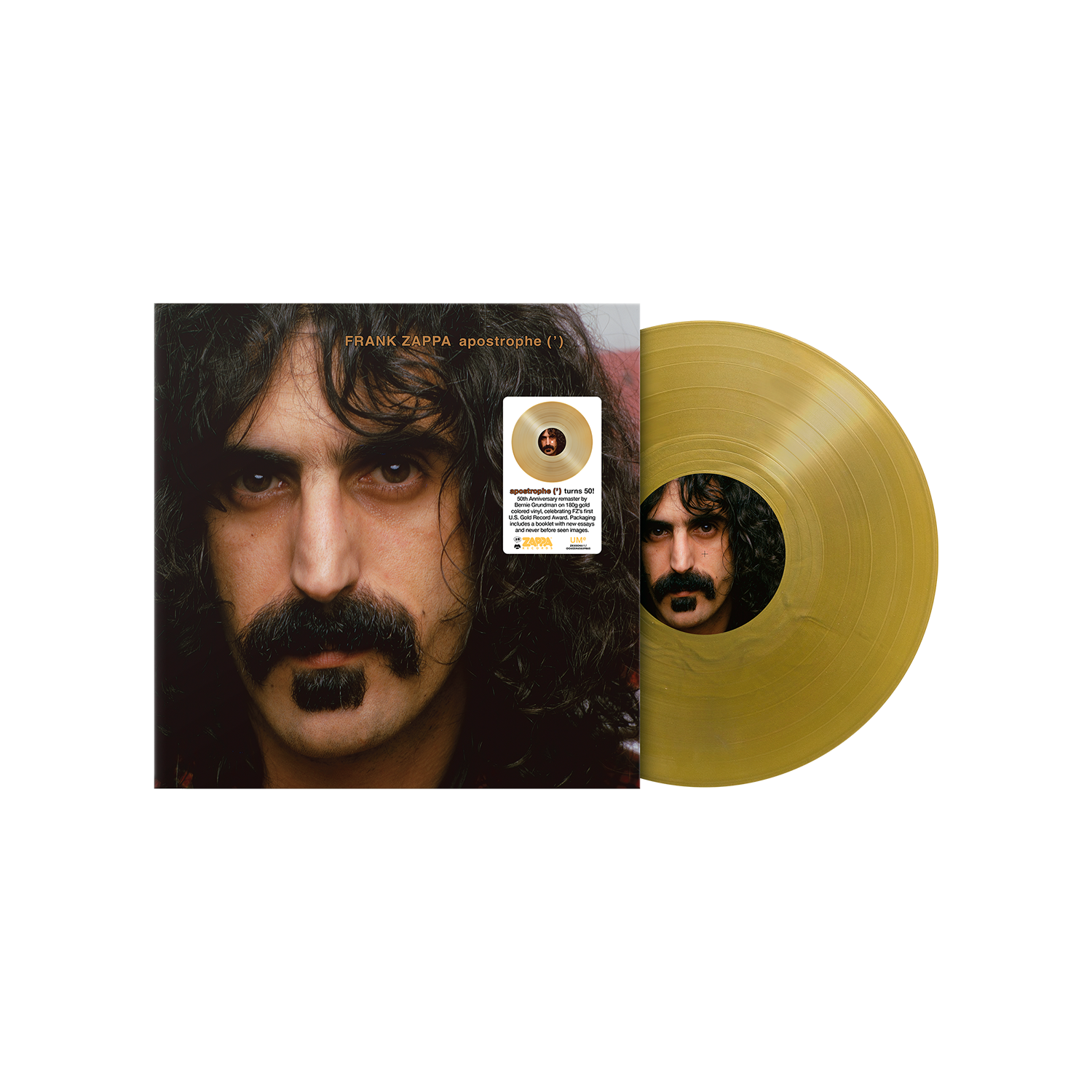 Apostrophe (') - 50th Anniversary Edition: Gold Nugget Vinyl LP