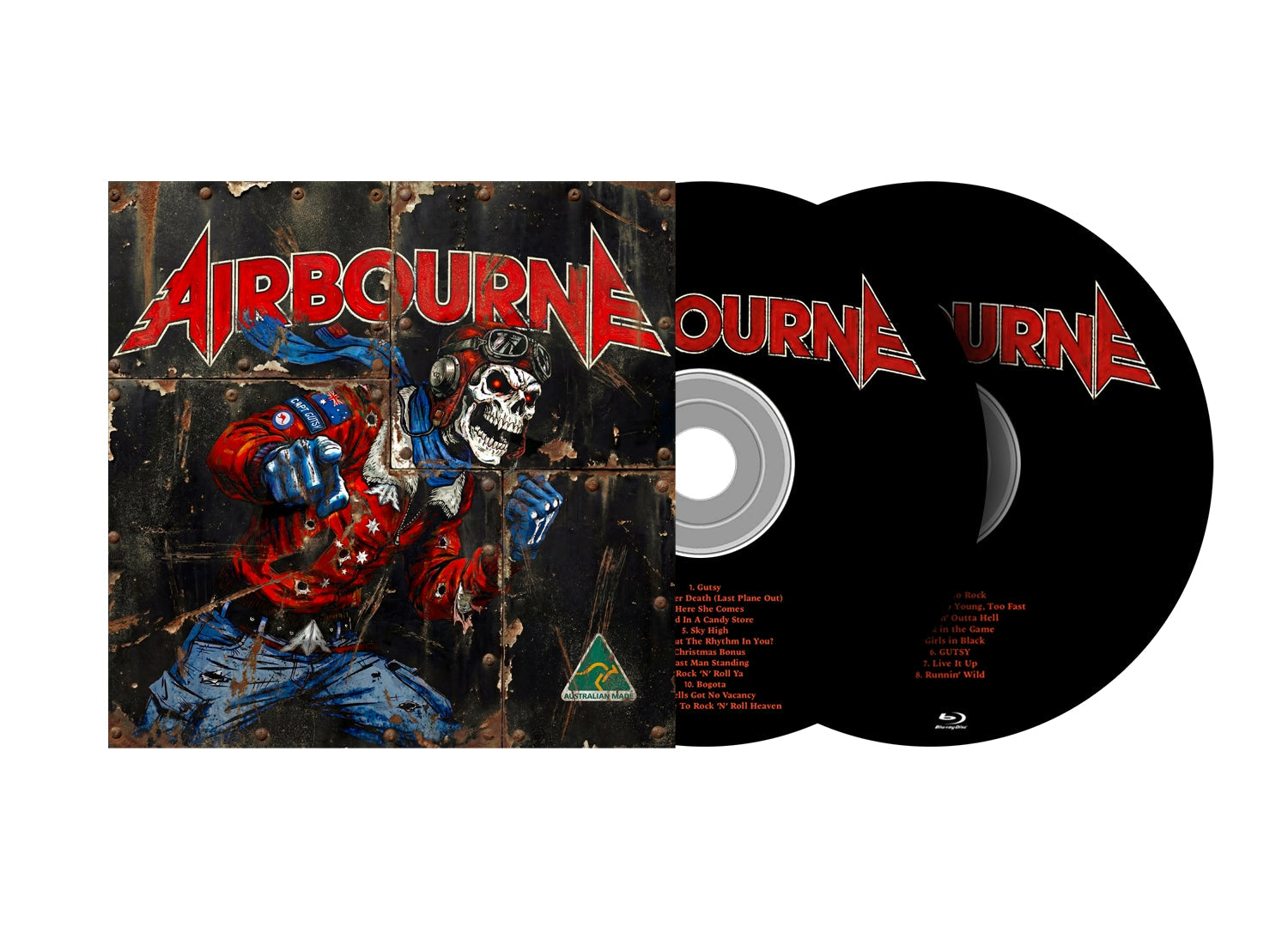 AIRBOURNE: CD + Blu-Ray