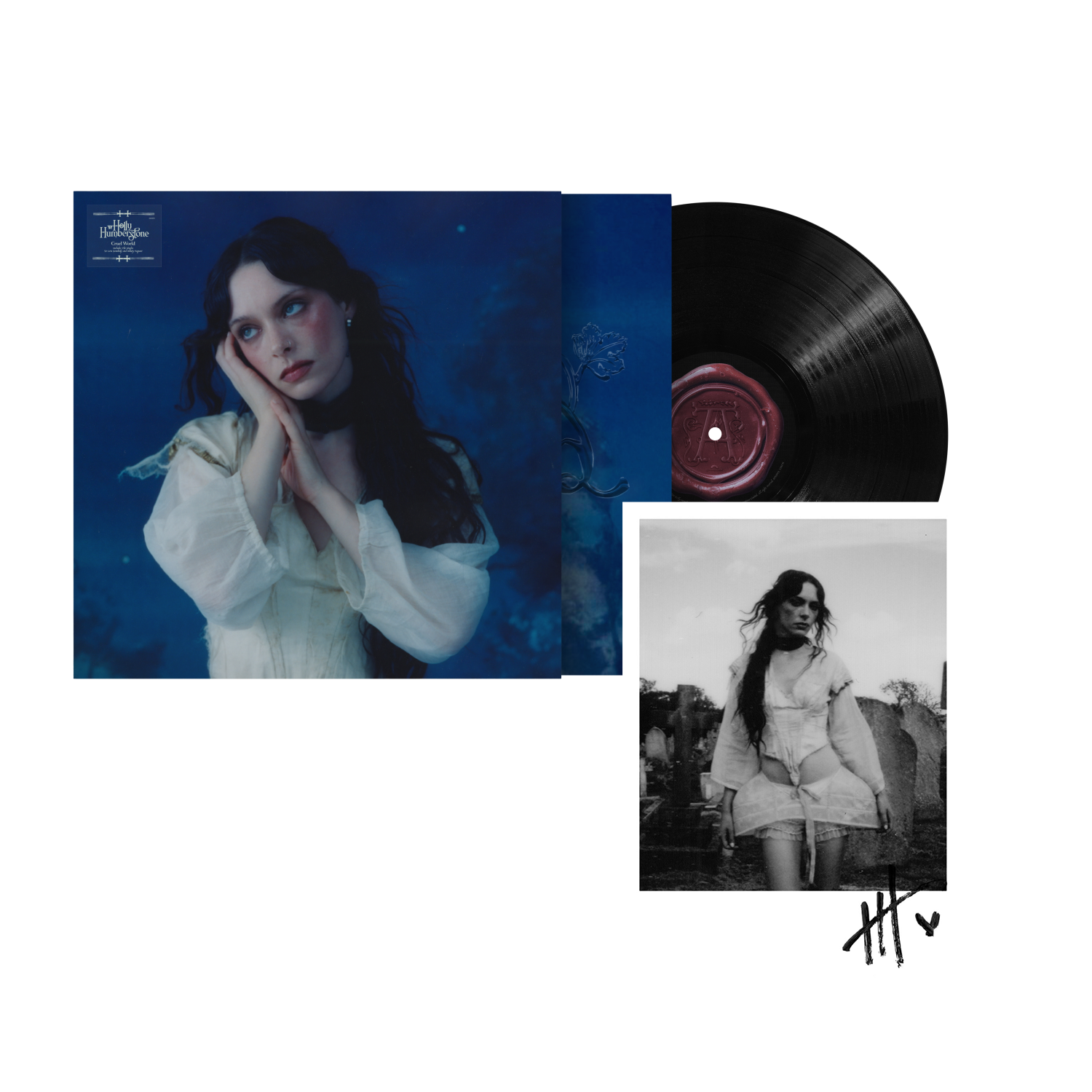 Cruel World Black Vinyl & Signed Print
