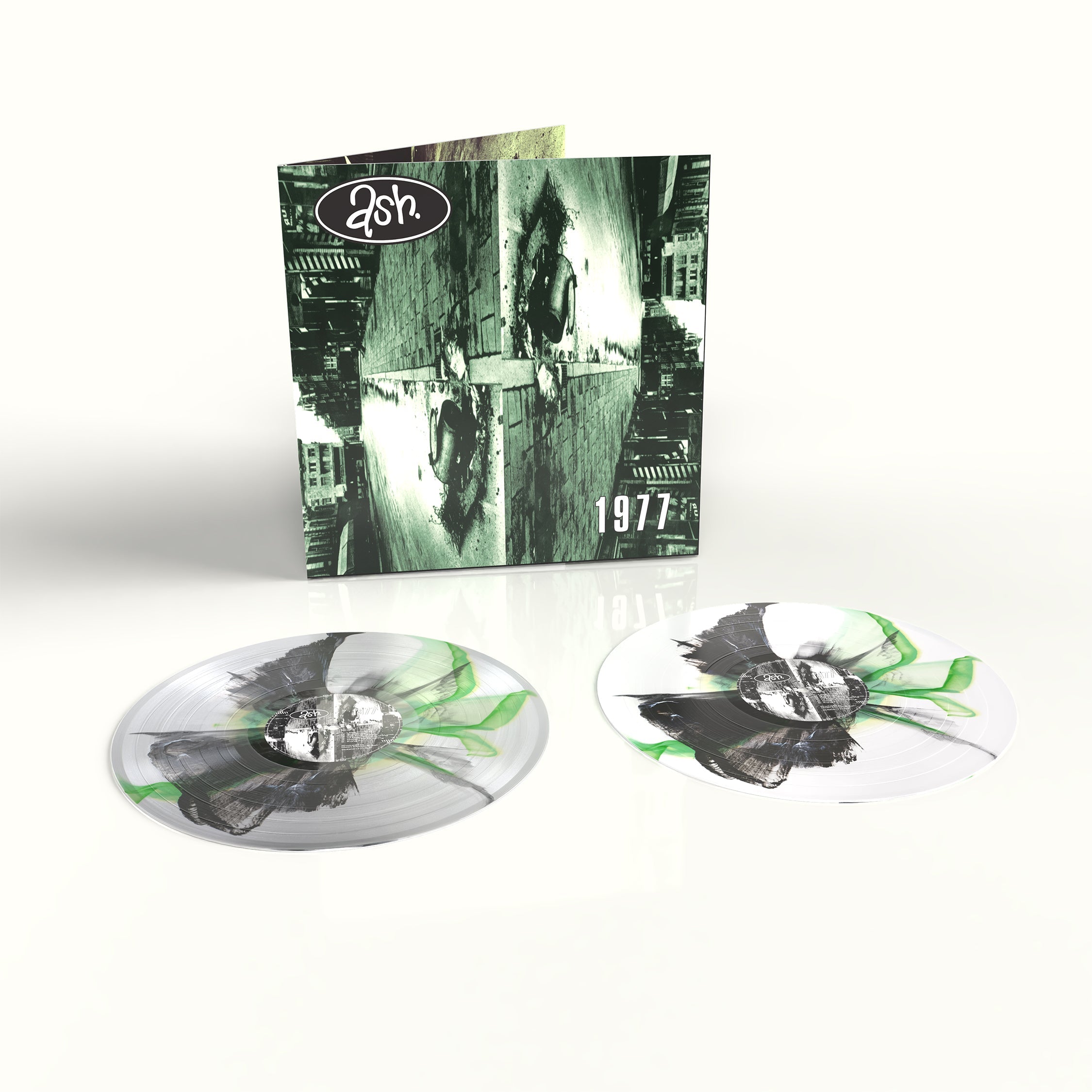 1977 (30th Anniversary Edition): Gatefold Green & Black Inkplosion Vinyl 2LP