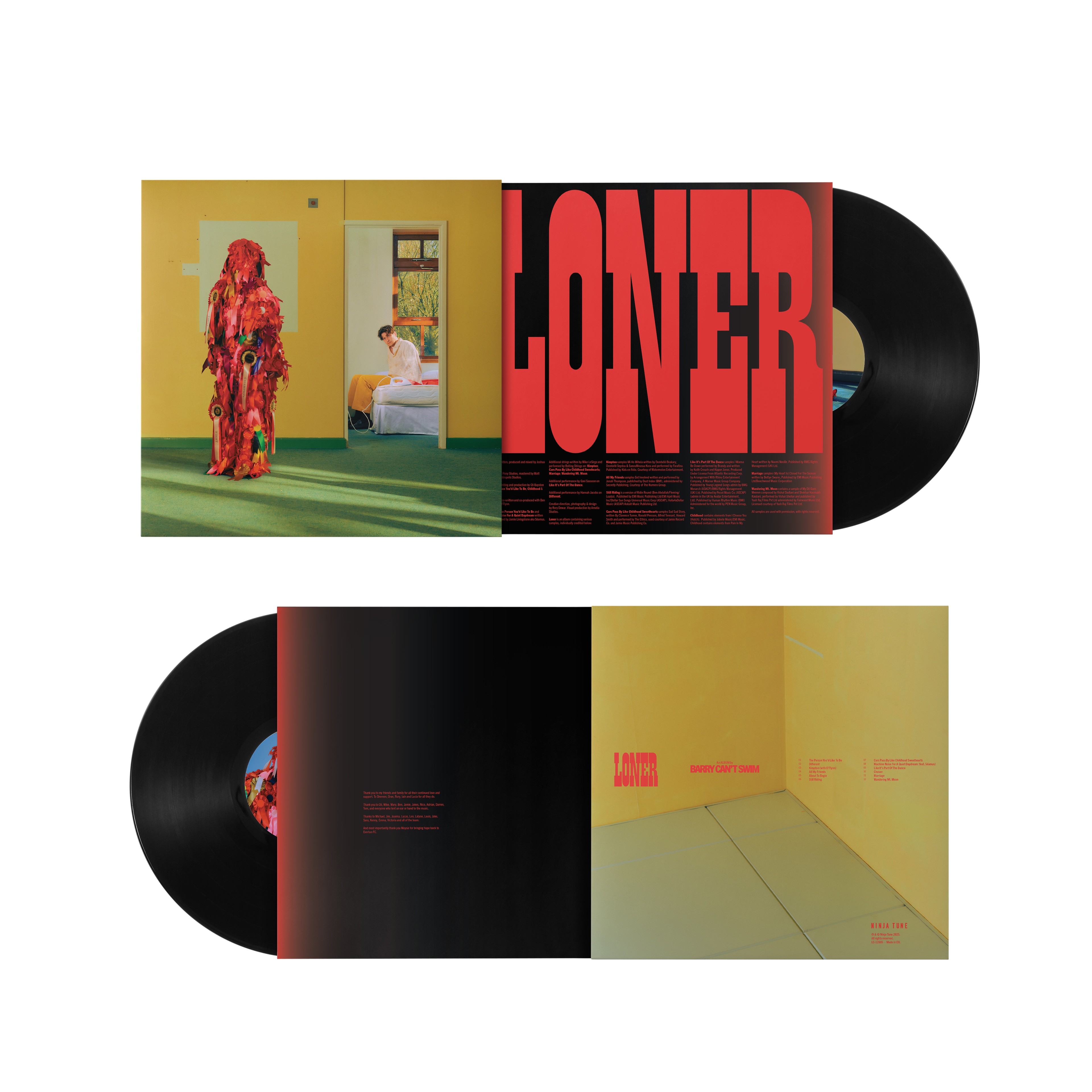 Loner: Black Vinyl LP