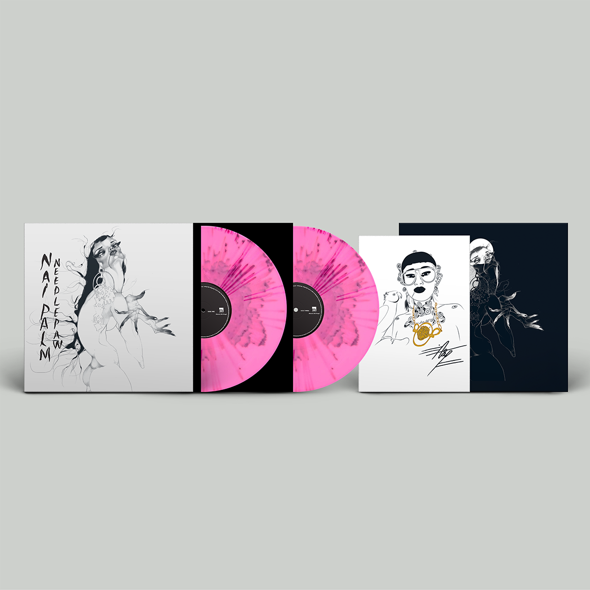 Needle Paw: Limited Edition Majin Bubblegum Pink Vinyl 2LP
