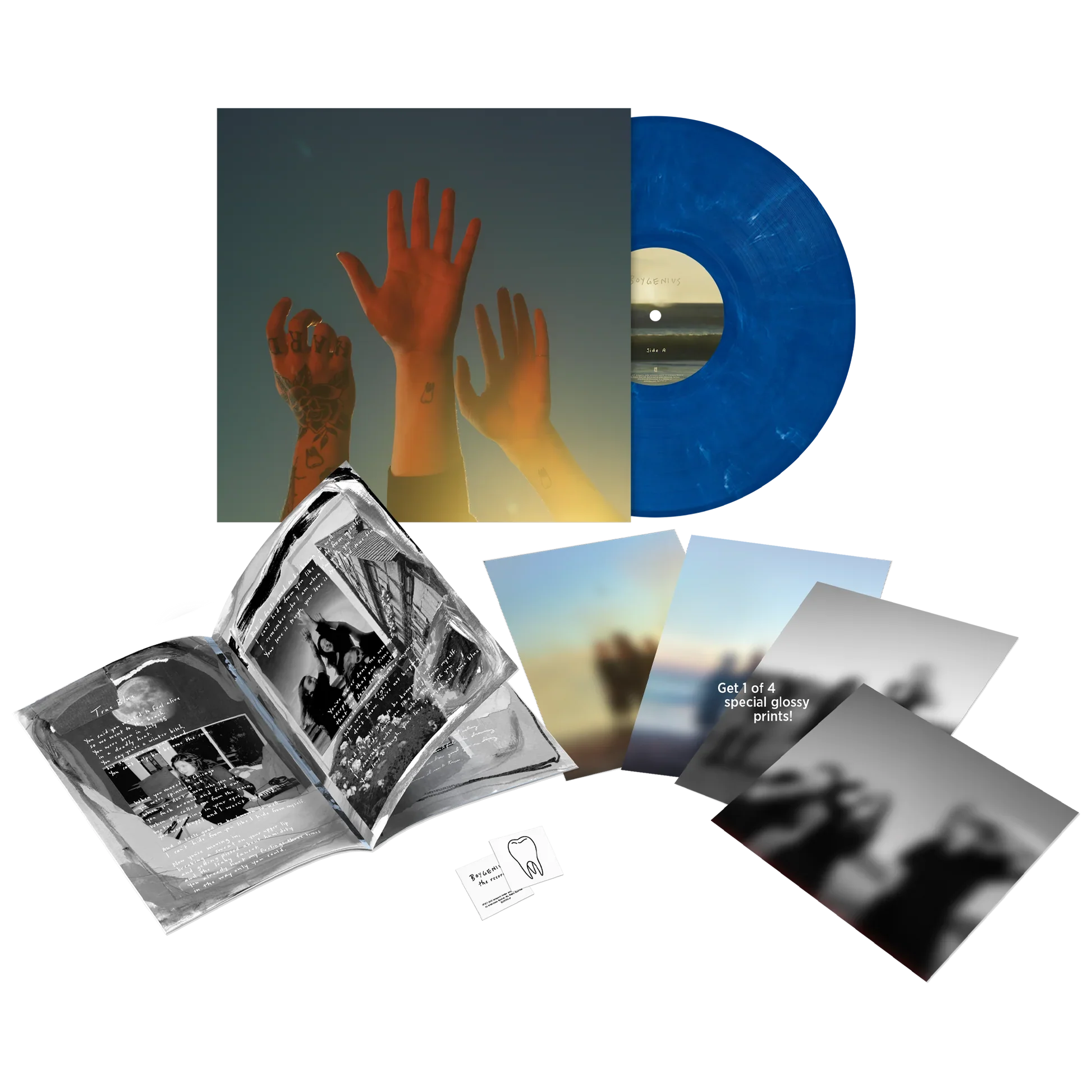 the record: Limited Blue Vinyl LP