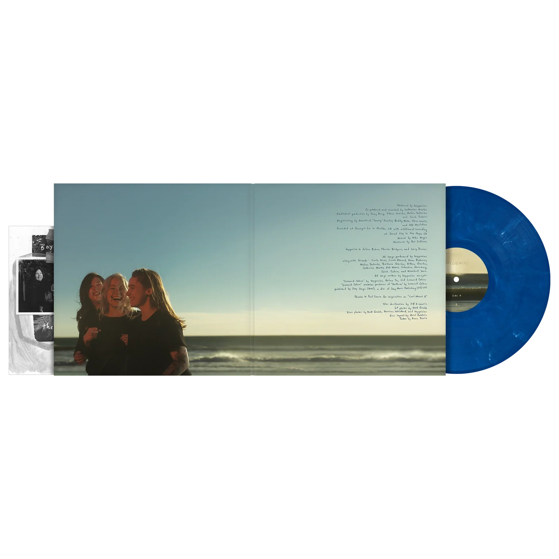 the record: Limited Blue Vinyl LP