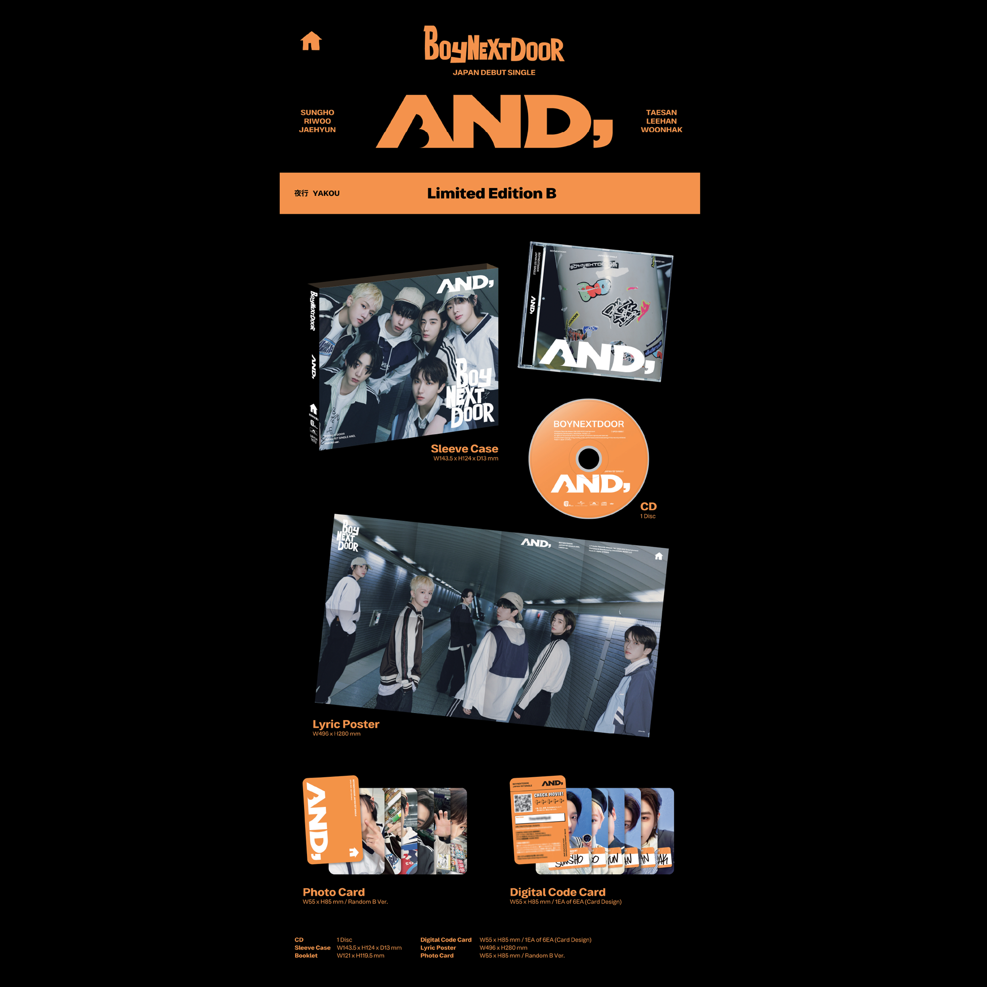 AND, (Limited Edition B): CD