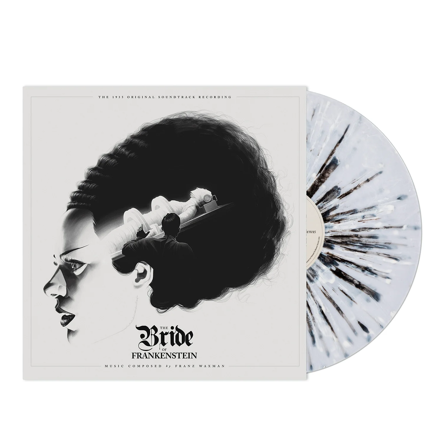 The Bride Of Frankenstein Original Soundtrack: Limited Edition Grey Splatter Vinyl LP