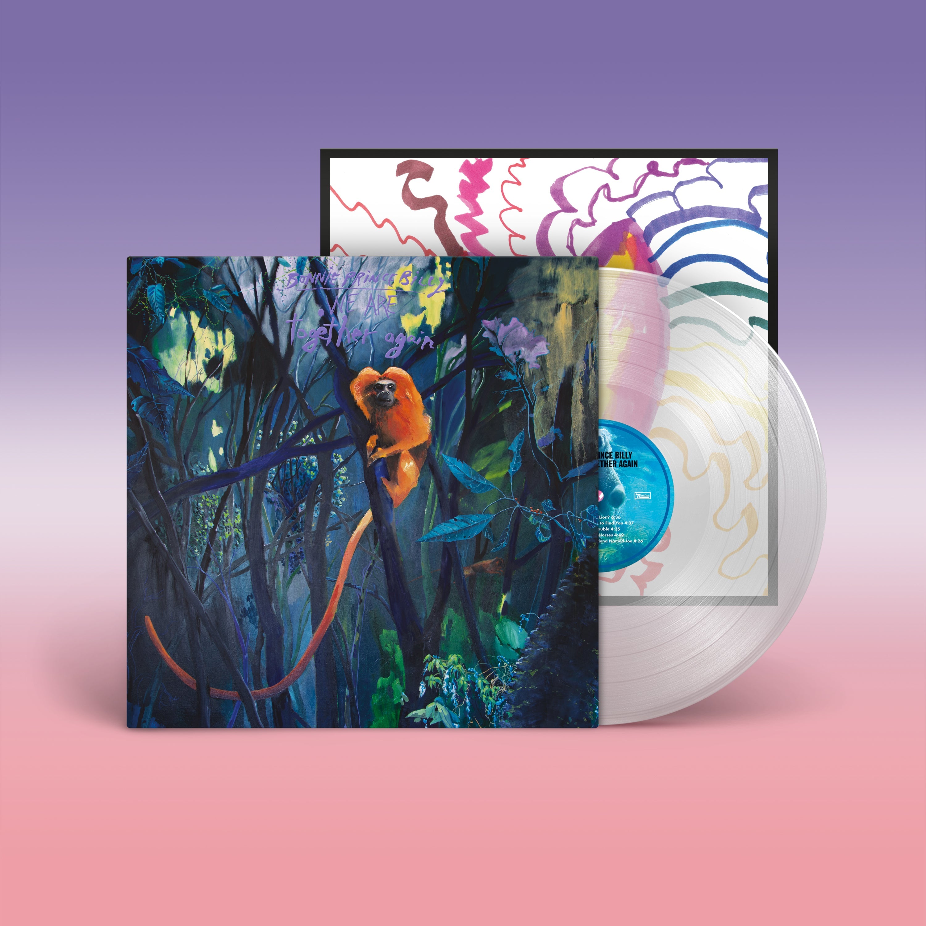 We Are Together Again: Transparent Vinyl LP