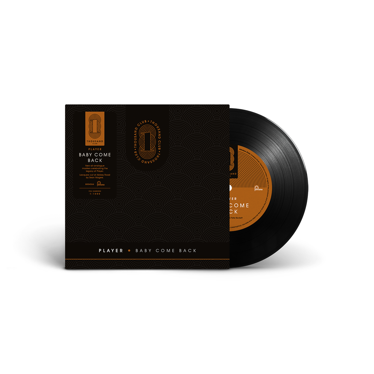 Baby Come Back / Love Is Where You Find It 7" (The Thousand Club)