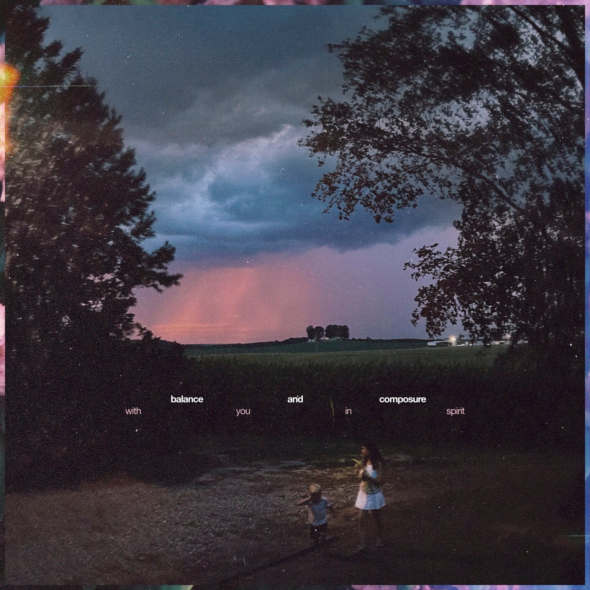 with you in spirit: Cloudy Lavender Vinyl LP