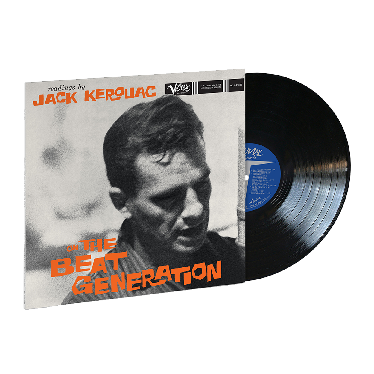 Readings By Jack Kerouac - On The Beat Generation: Vinyl LP
