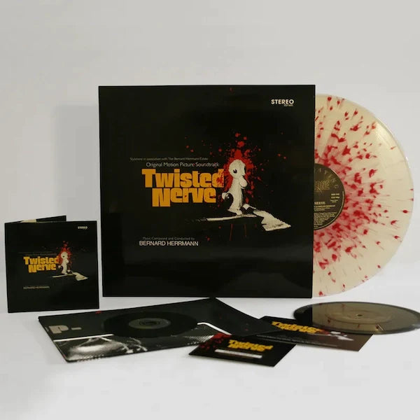 Twisted Nerve  (Super Deluxe Edition): Clear w/ Red Blood Splatter Vinyl 2LP