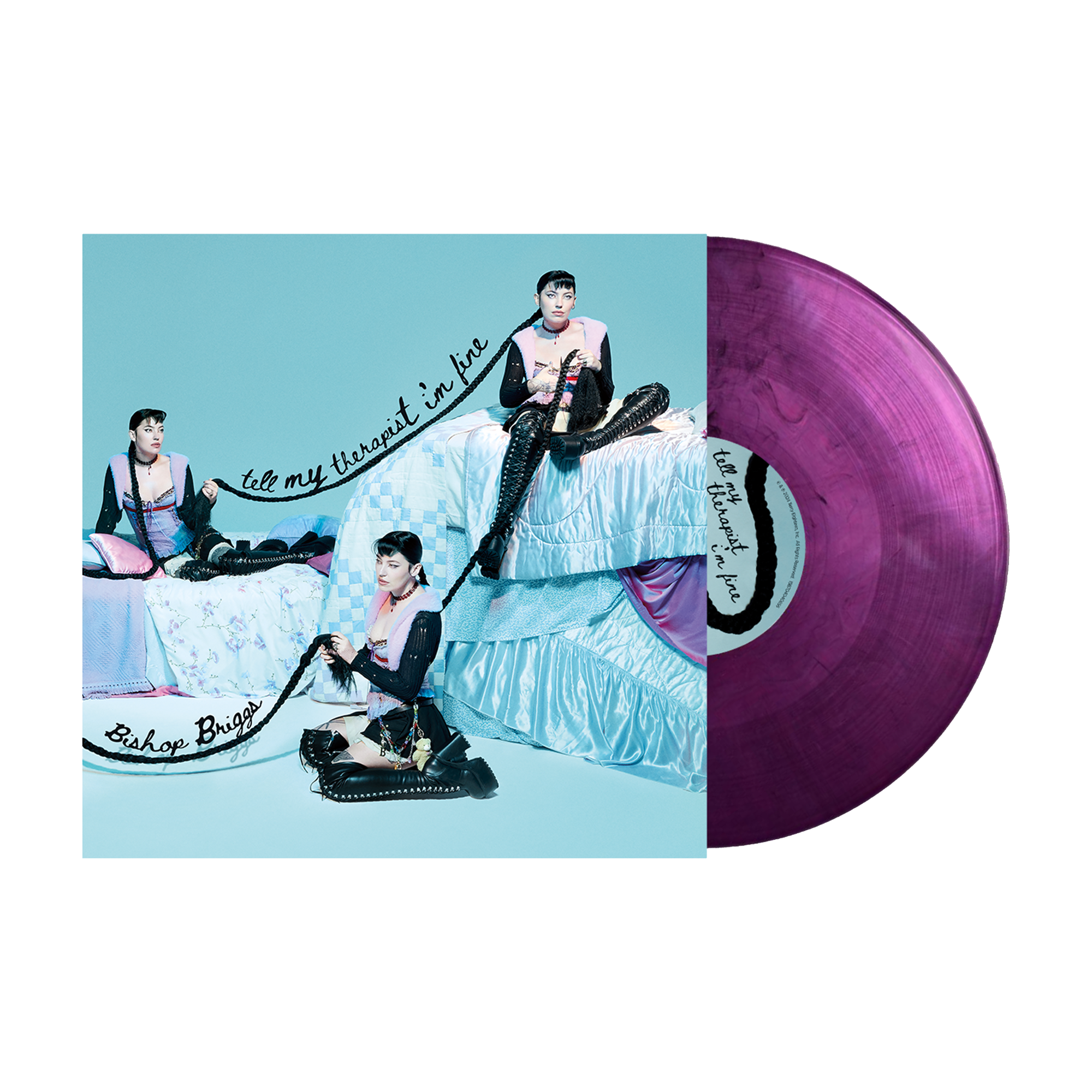 Tell My Therapist I'm Fine: Limited Purple Vinyl LP