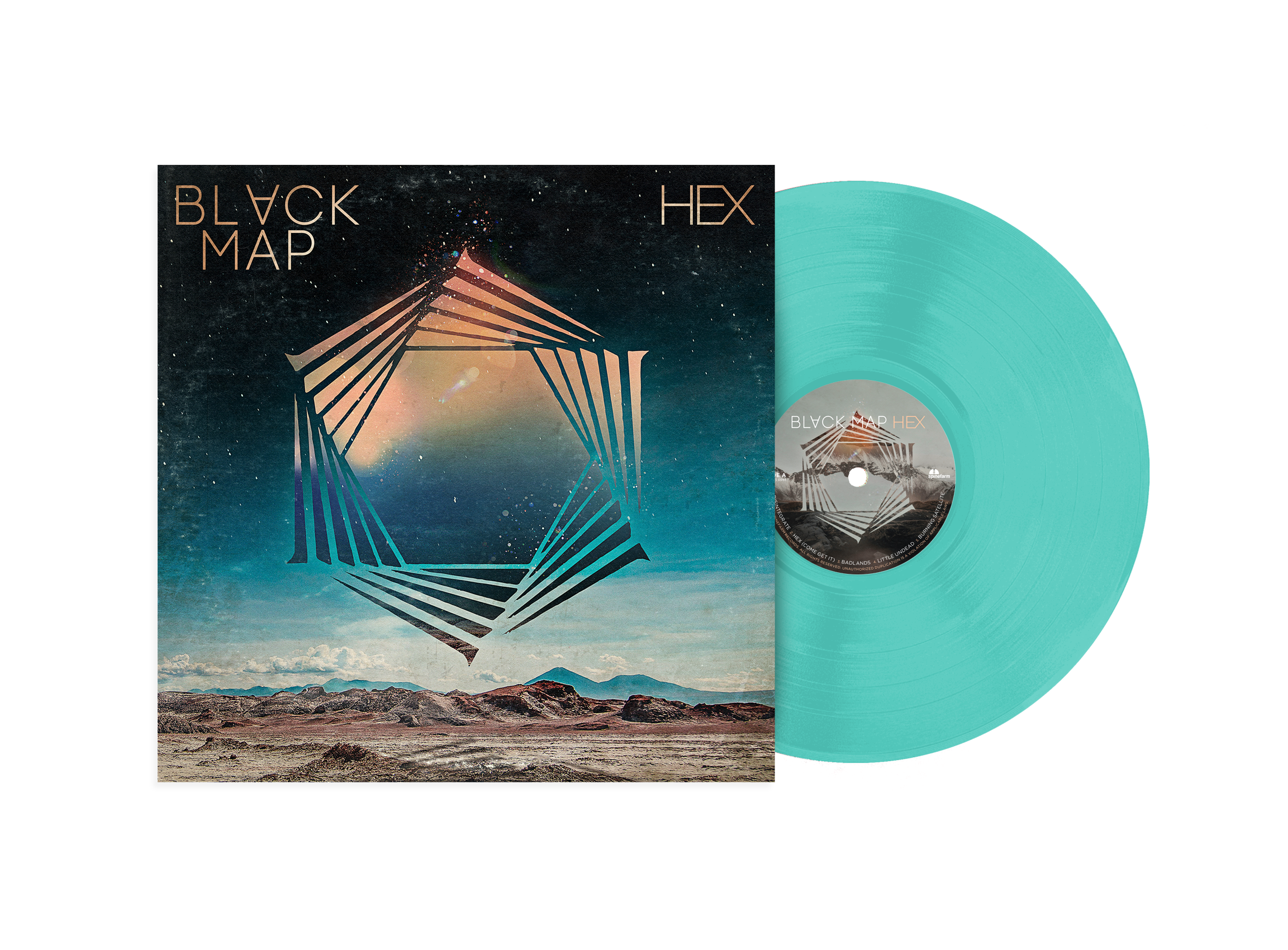 Hex: Turquoise Vinyl LP