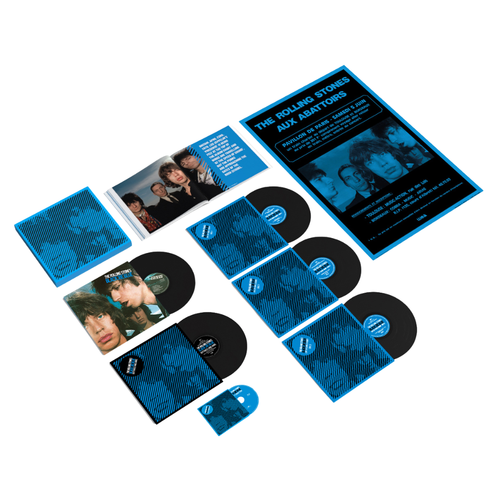 Black and Blue: Super Deluxe 5LP Blu Ray Boxset