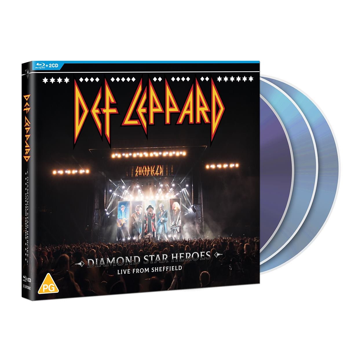 Diamond Star Heroes - Live From Sheffield: Blu-ray + 2CD