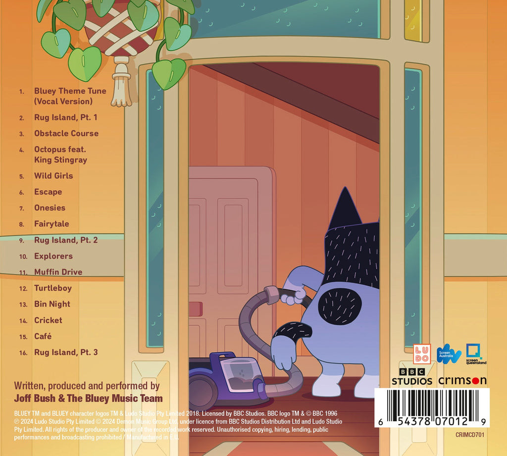 Bluey - Rug Island: CD