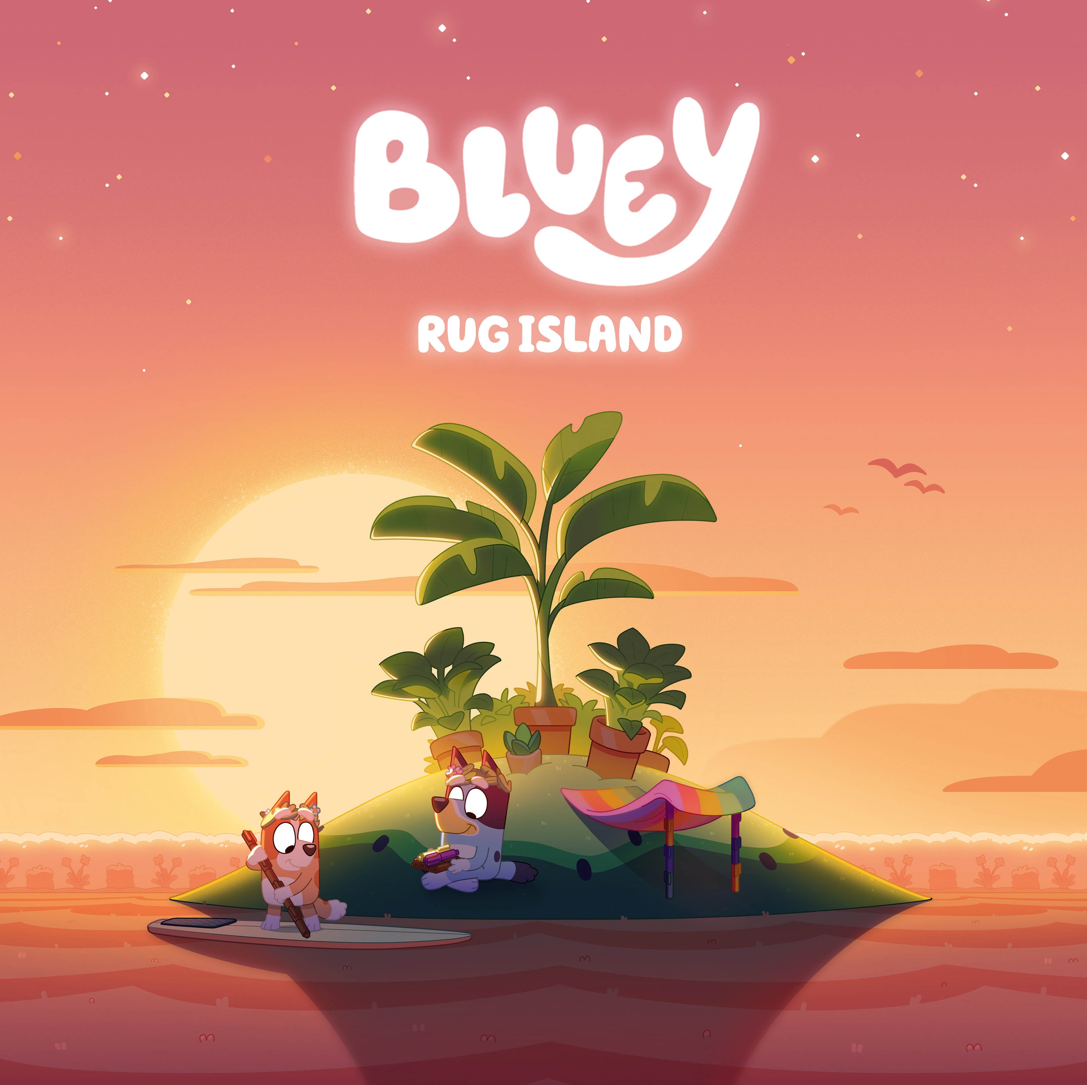 Bluey - Rug Island: Sunset Orange Vinyl LP