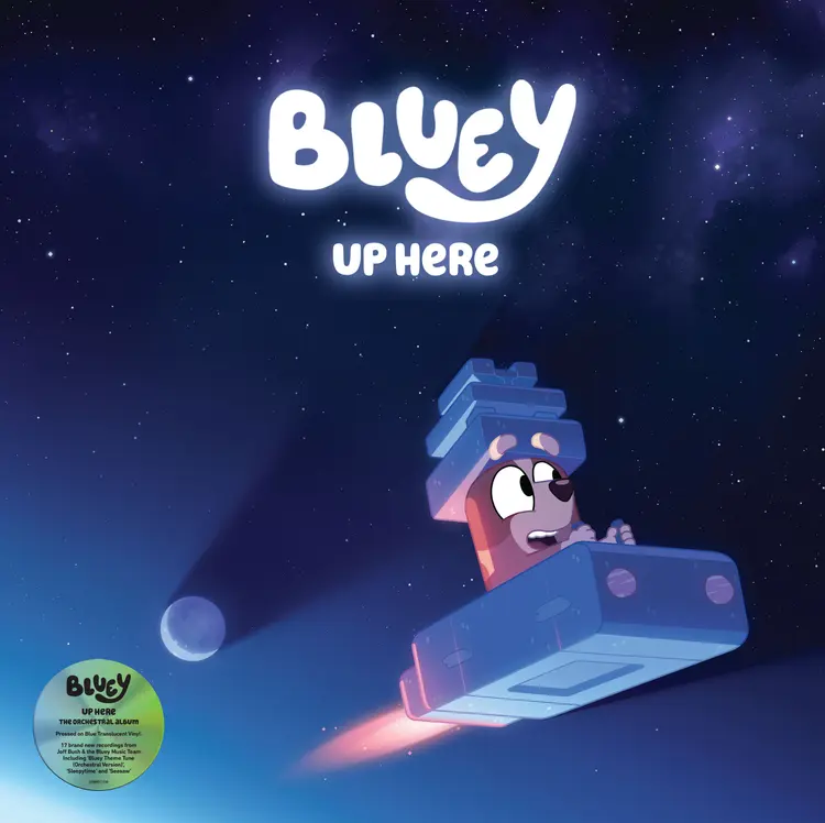 Up Here: 140g Translucent Blue Vinyl LP