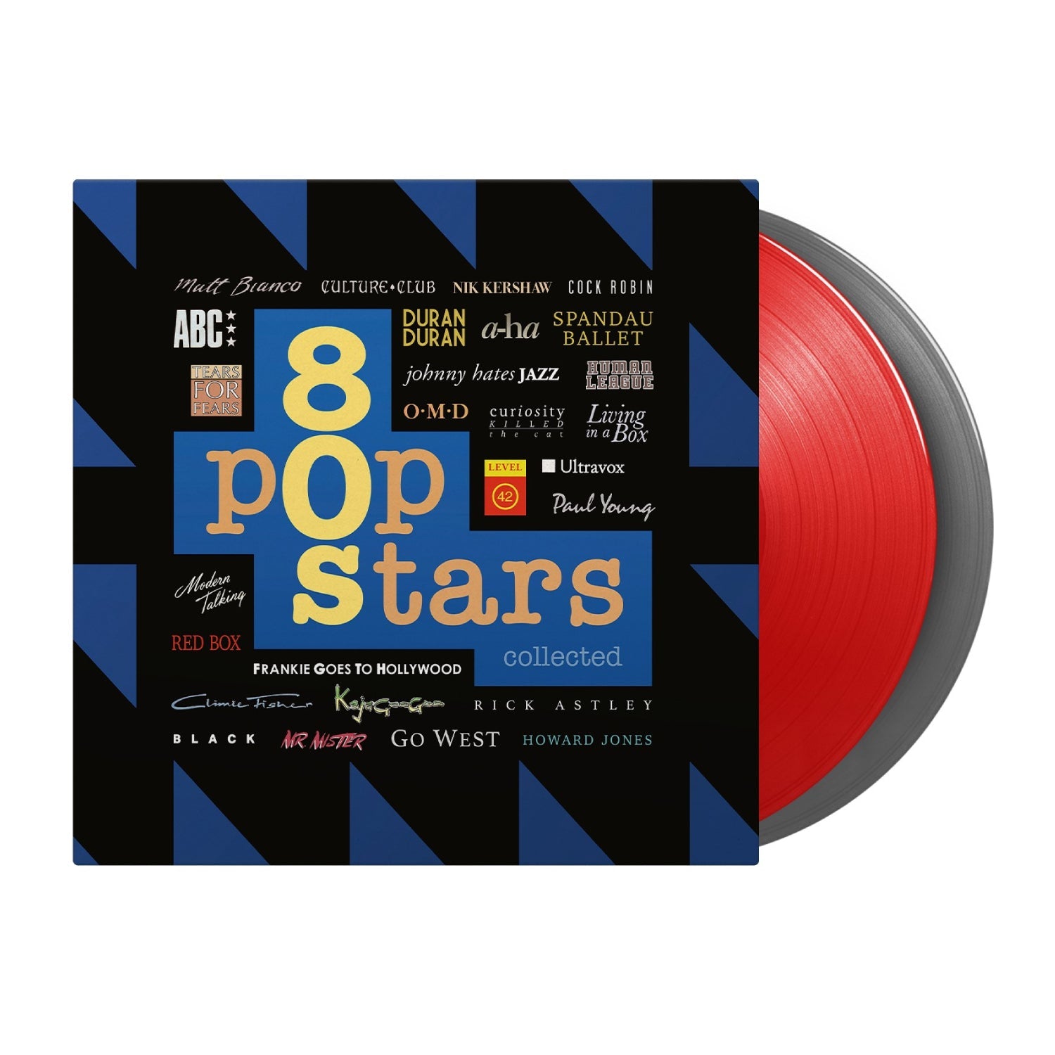 80s Pop Stars Collected: Limited Red & Silver Vinyl 2LP