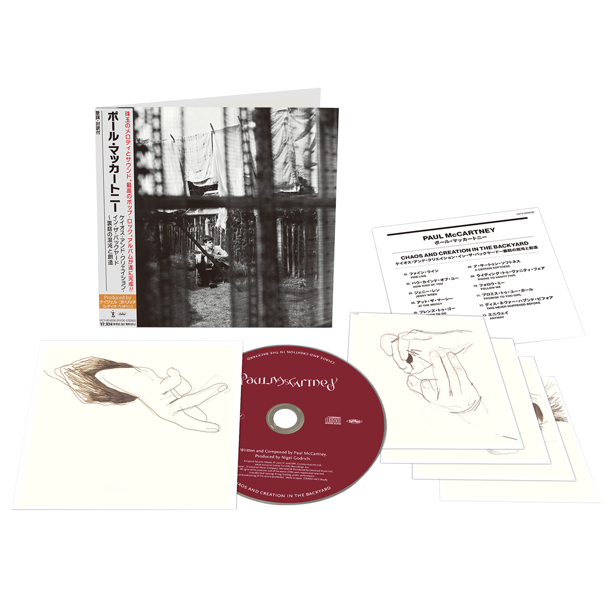 Chaos and Creation in the Backyard, SHM-CD
